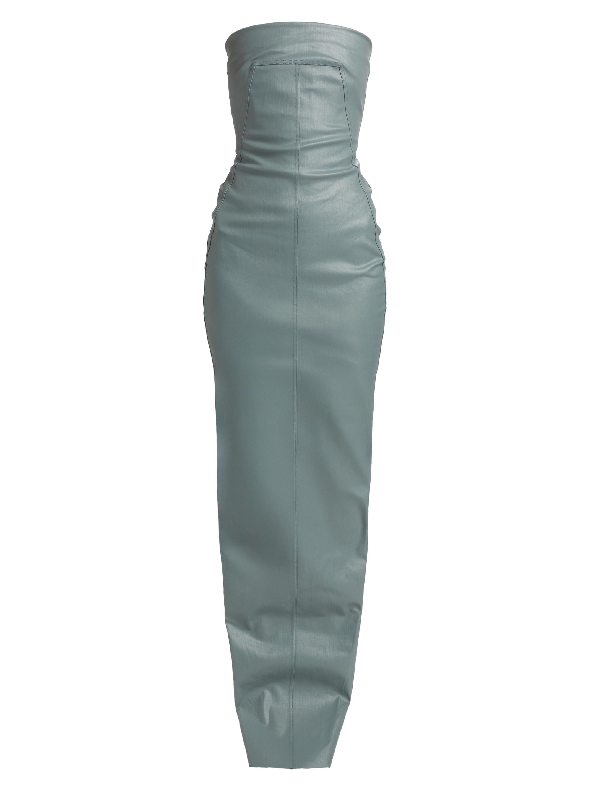 Rick Owens Women's Bustier Strapless Gown - Mouth Wash