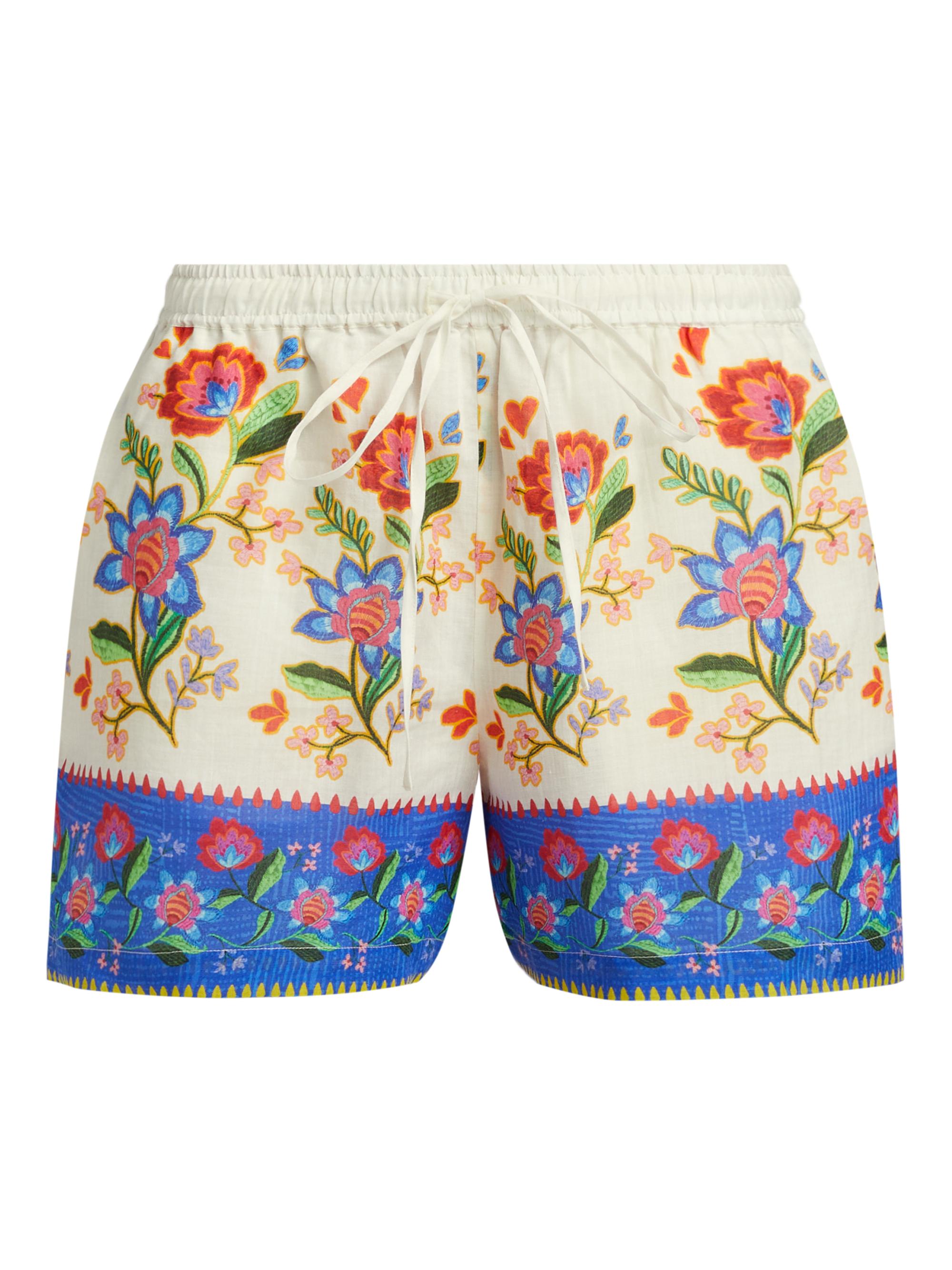 Johnny Was Women's Roumba Cover-Up Easy Shorts - Roomba