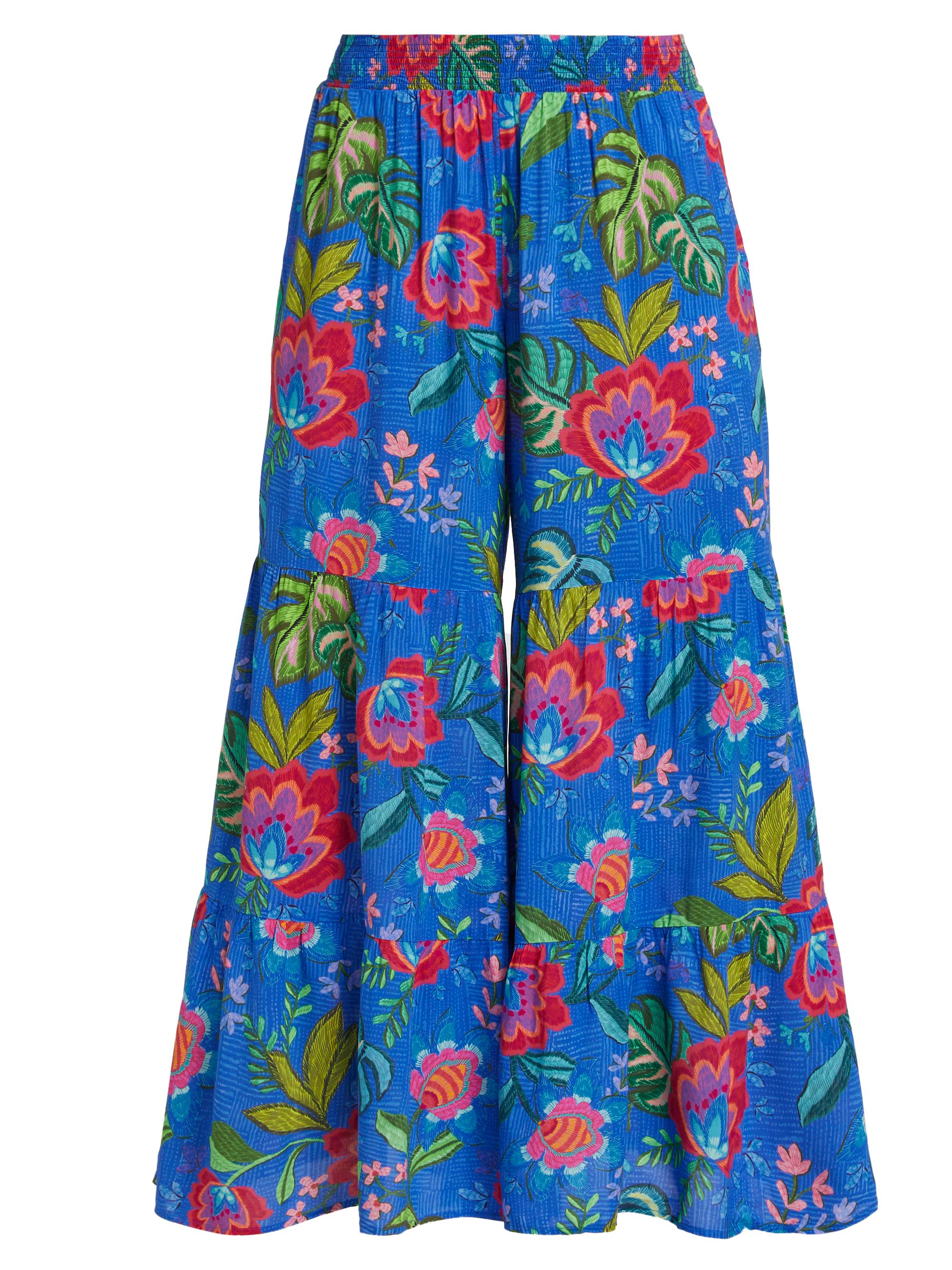 Johnny Was Women's Rumba Tiered Pants - Rumba Water