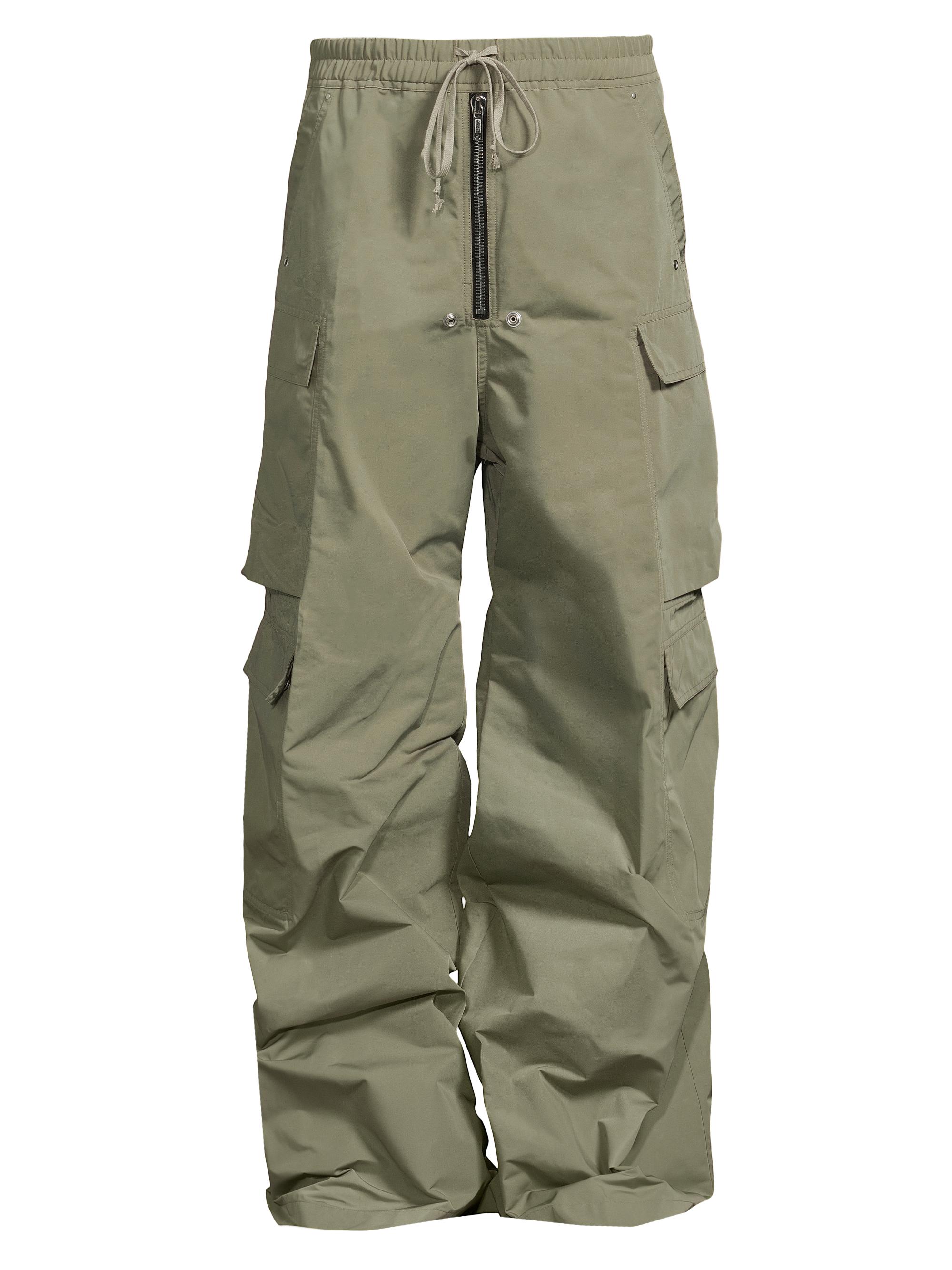 Rick Owens Men's Drawstring Cargo Pants - Celadon
