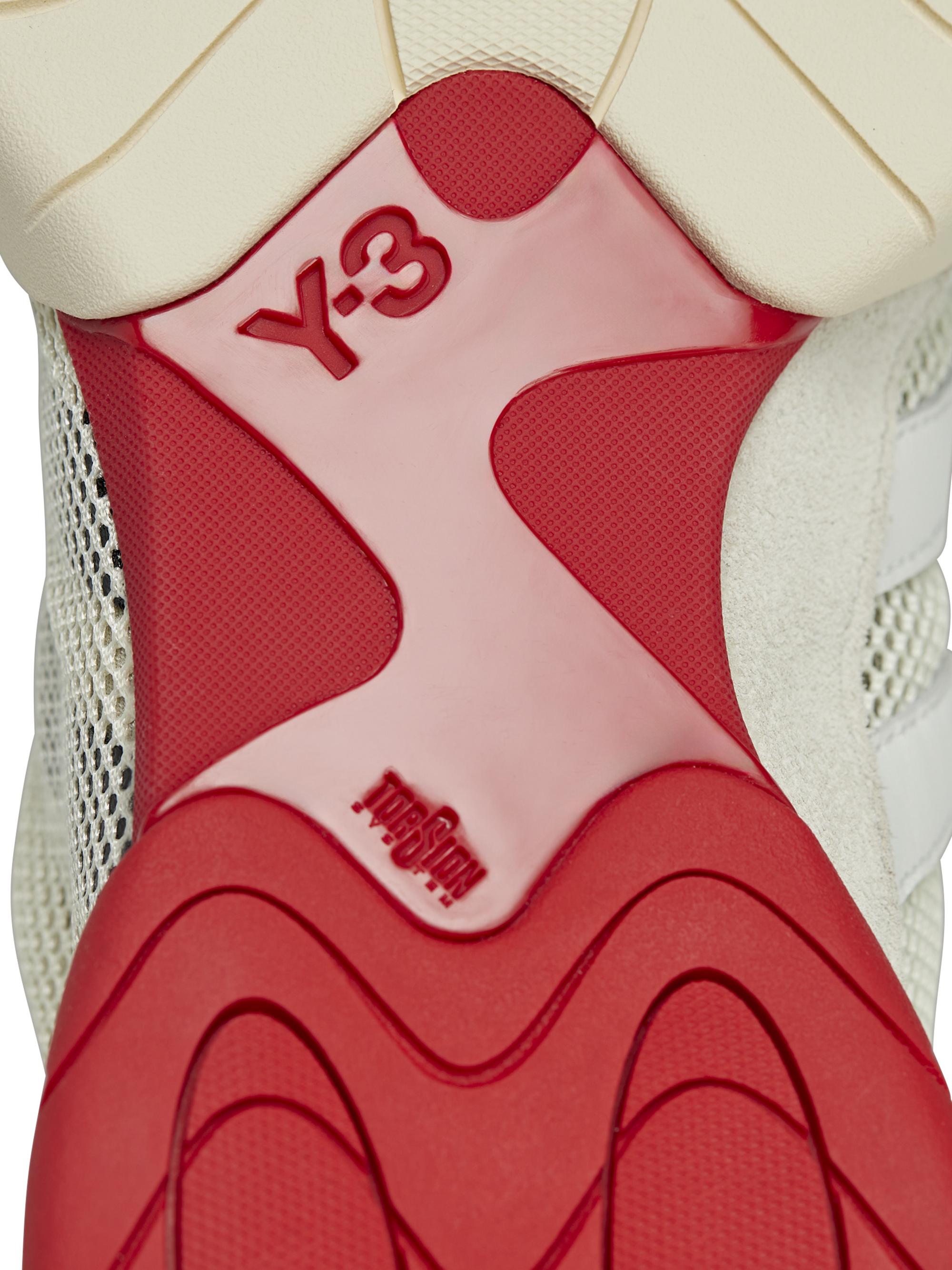 adidas Y-3 Regu Mesh Leather Sneakers Saks Fifth Avenue