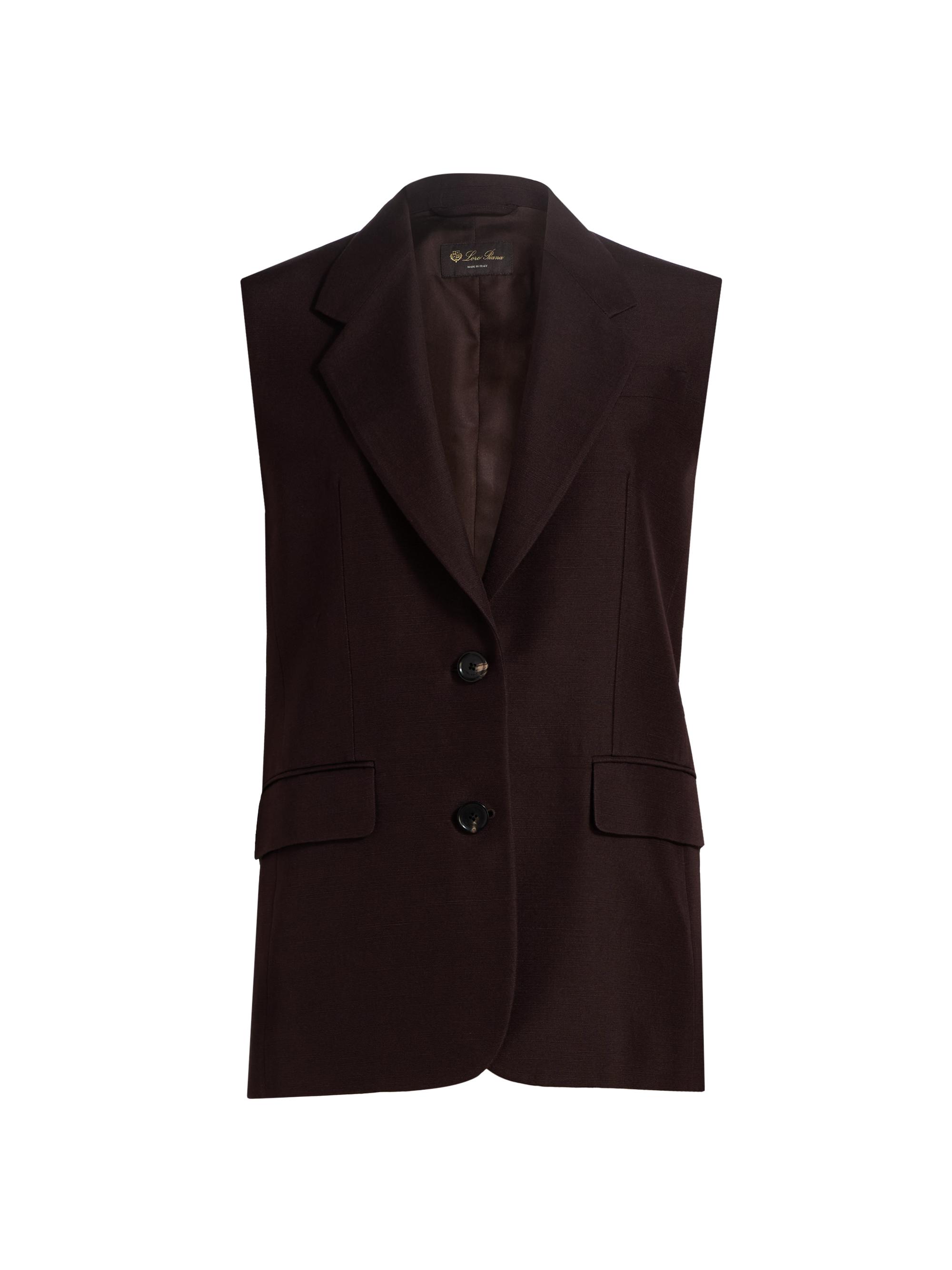 Cedric Textured Silk Vest