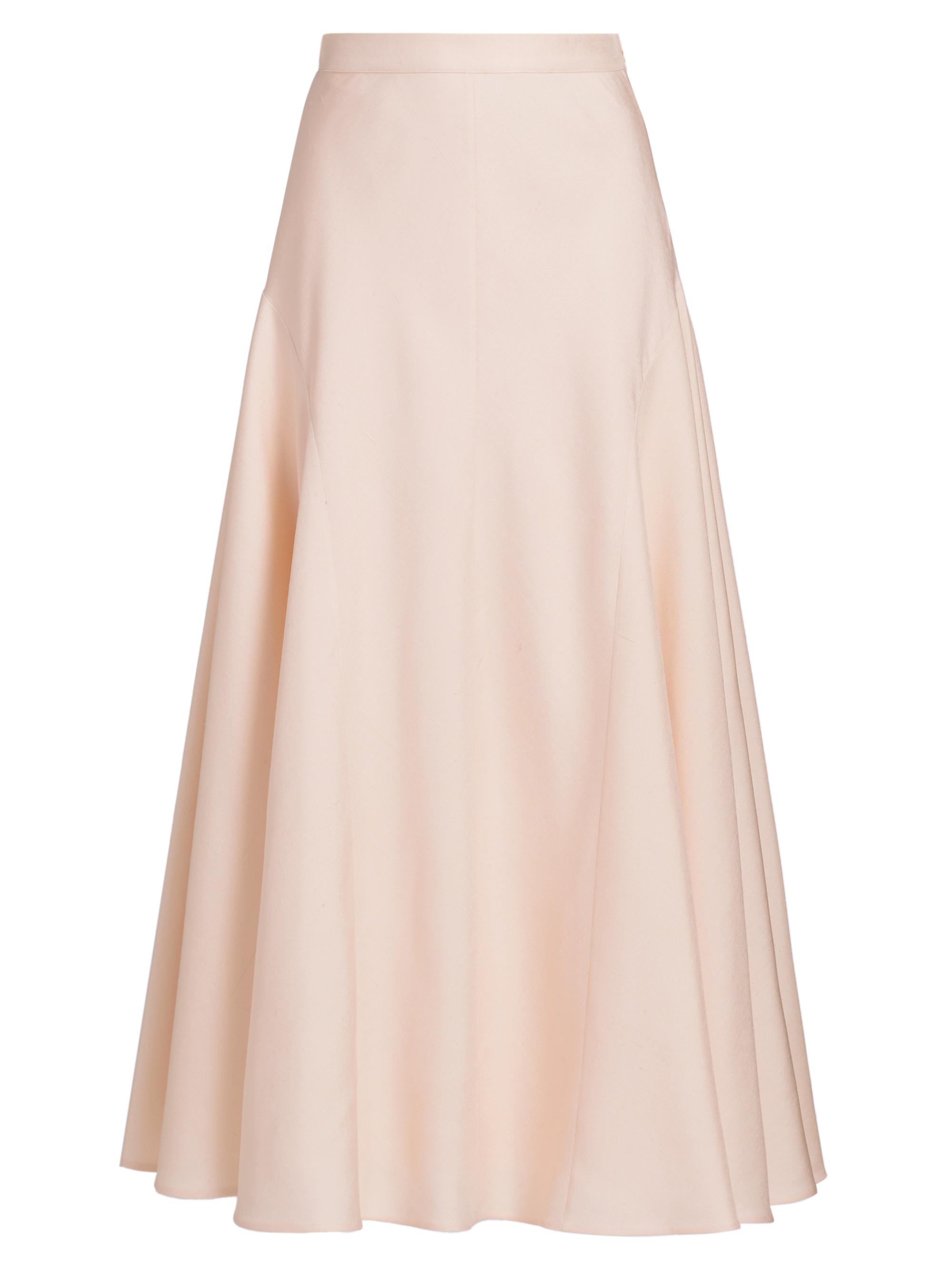 Giustina Silk Cloth Midi-Skirt