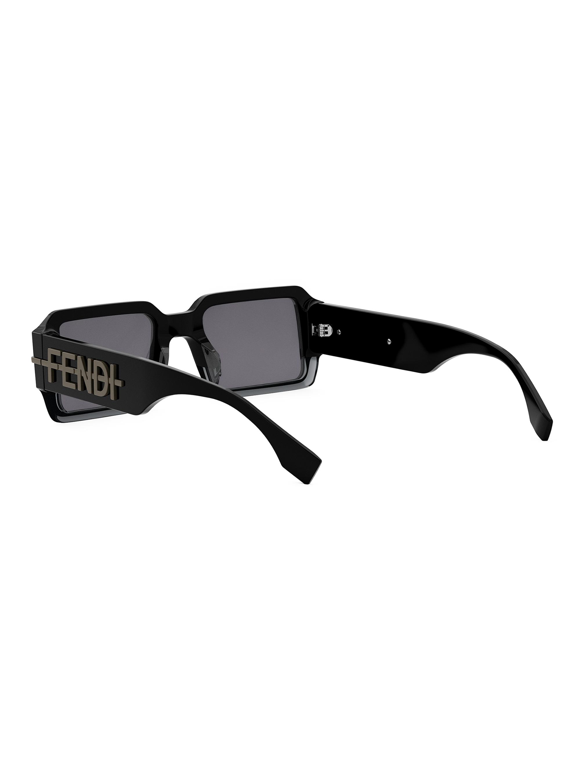 Fendi スクエア型サングラス ブラック Fendi Fendi Diamond Acetate Square Sunglasses | Neiman Marcus