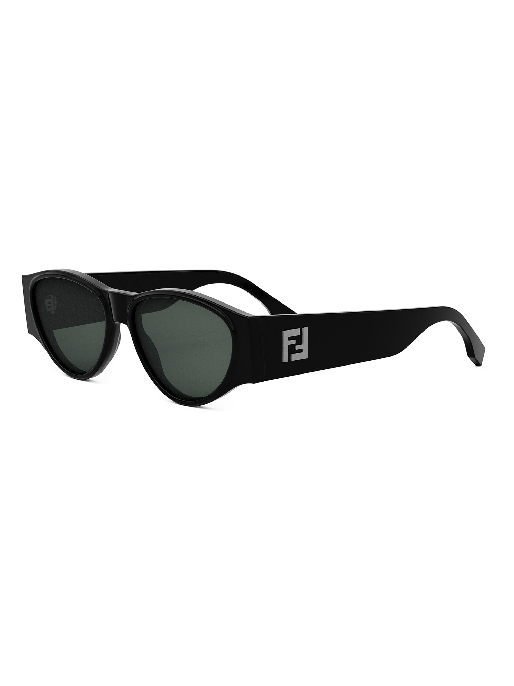 Fendi FF Squared 54MM Rectangular Sunglasses | Saks Fifth Avenue