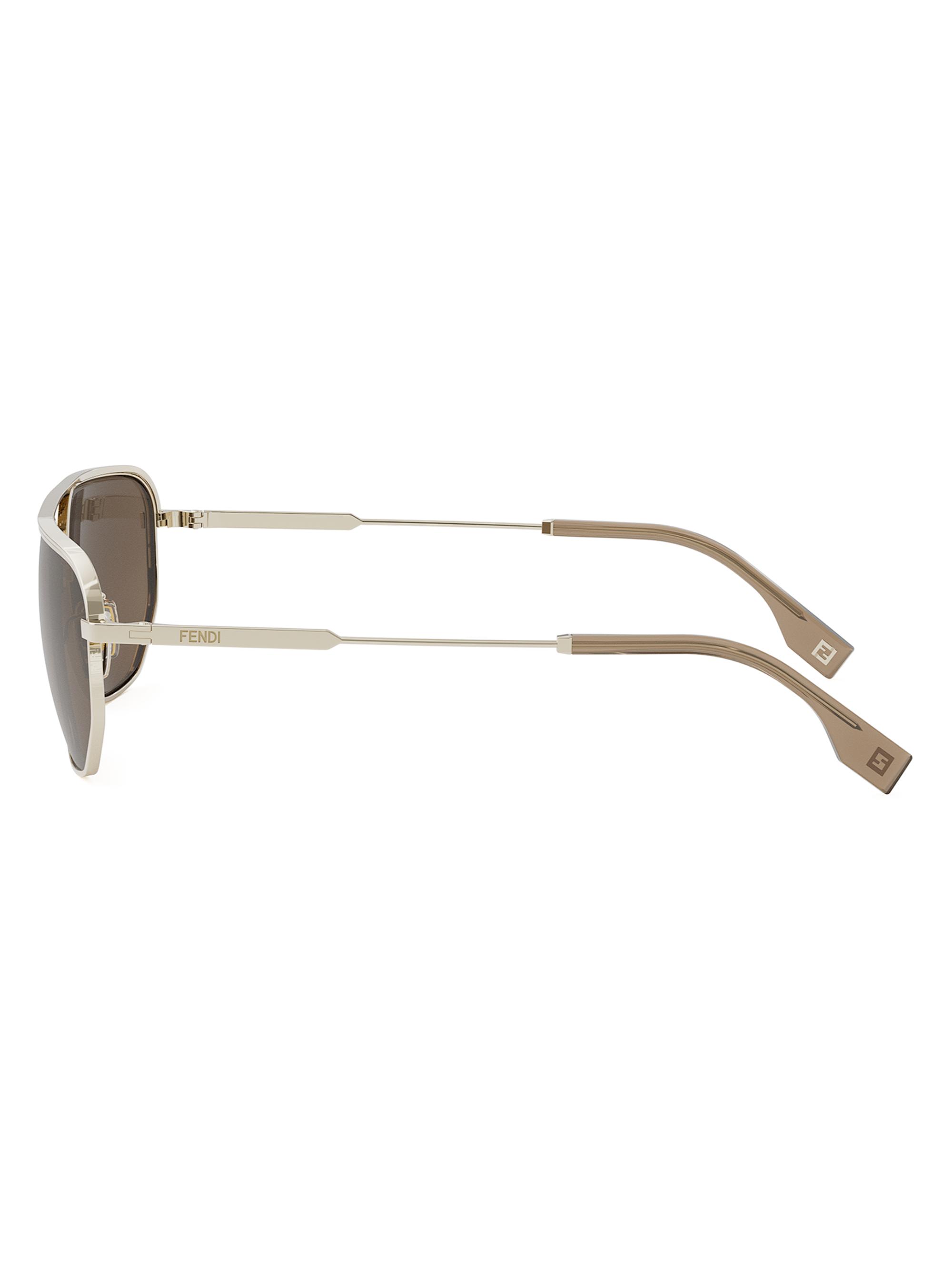 Fendi Fendi Travel 61MM Rectangular Sunglasses | Saks Fifth Avenue