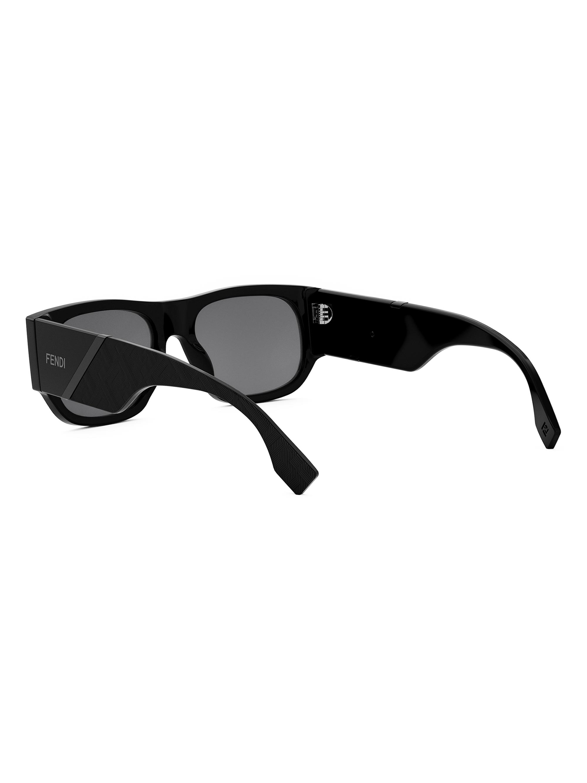 Fendi Fendi Diagonal 54MM Rectangular Sunglasses | Saks Fifth Avenue
