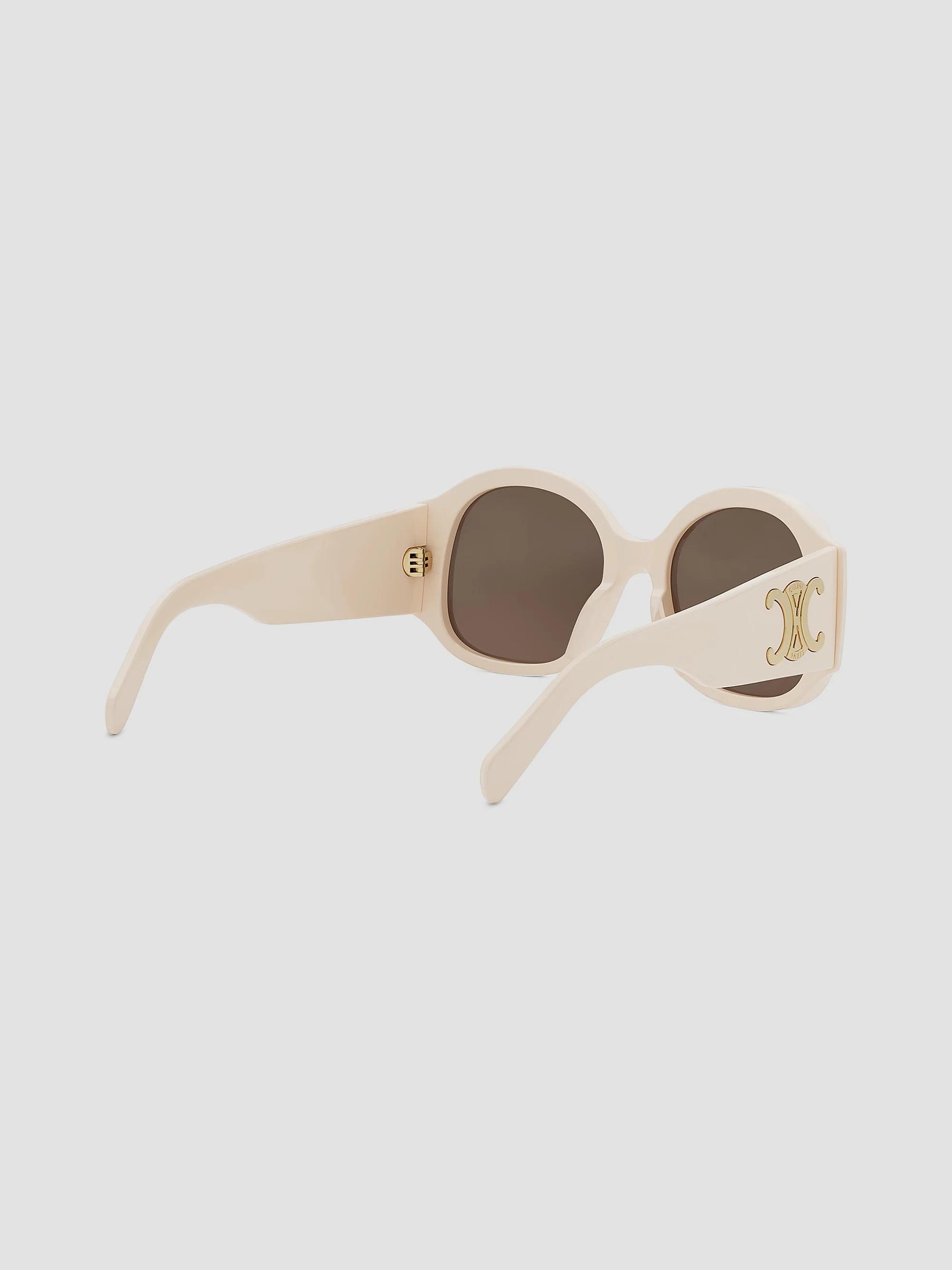 CELINE Maxi Triomphe 54MM Round Sunglasses | Saks Fifth Avenue display picture 2