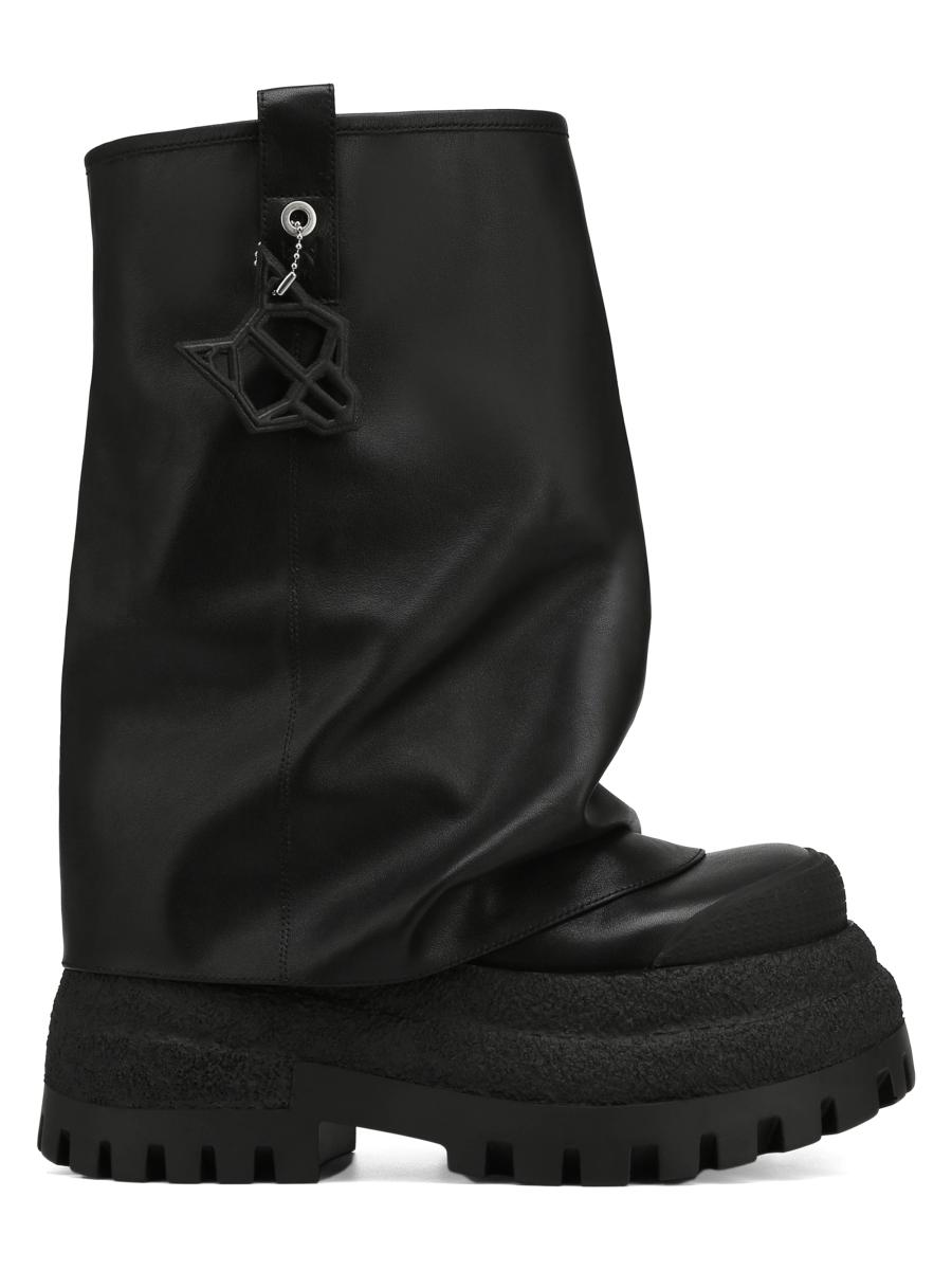 Naked Wolfe Disturb Leather Boots | Saks Fifth Avenue