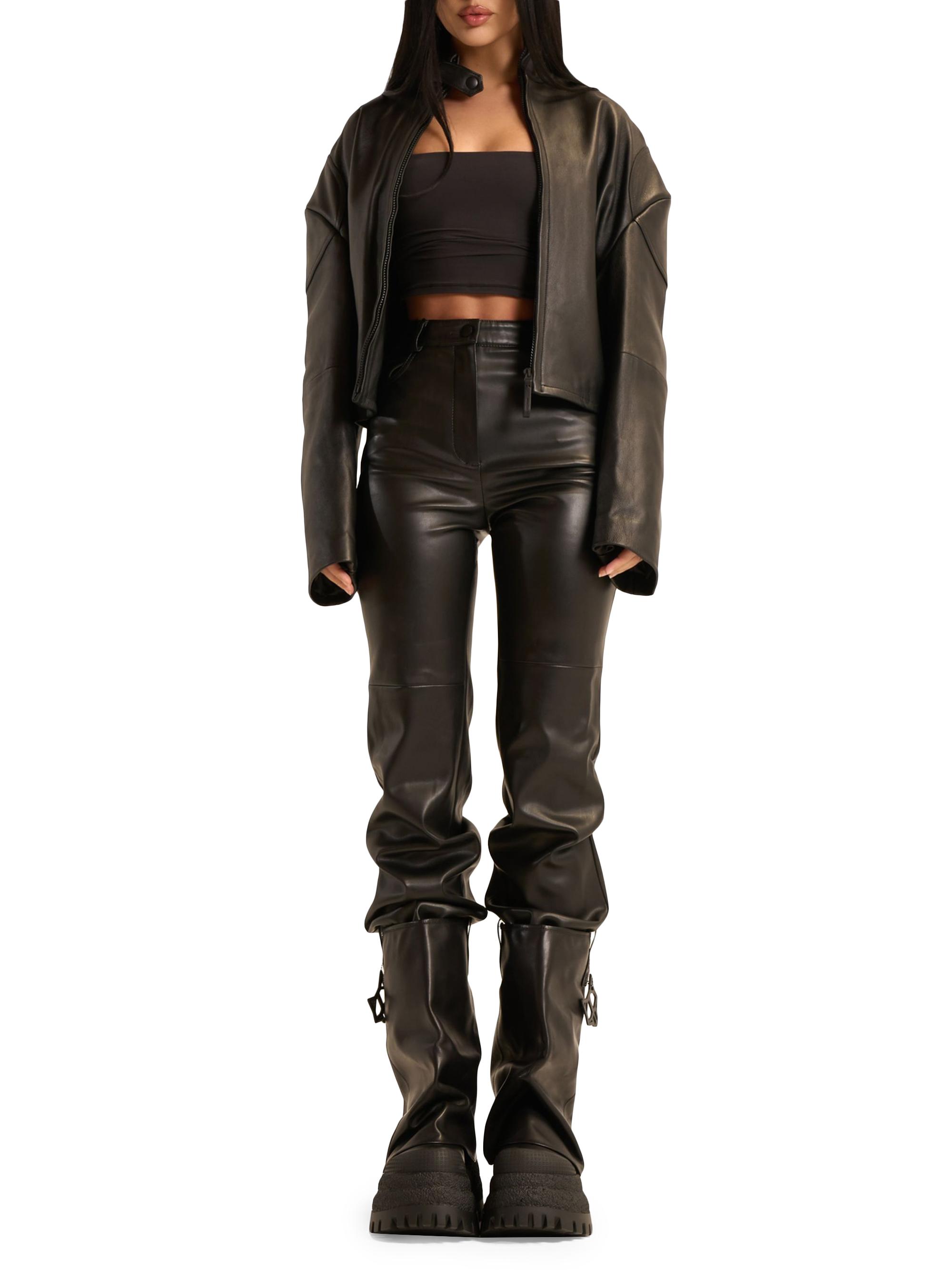 Naked Wolfe Disturb Leather Boots | Saks Fifth Avenue