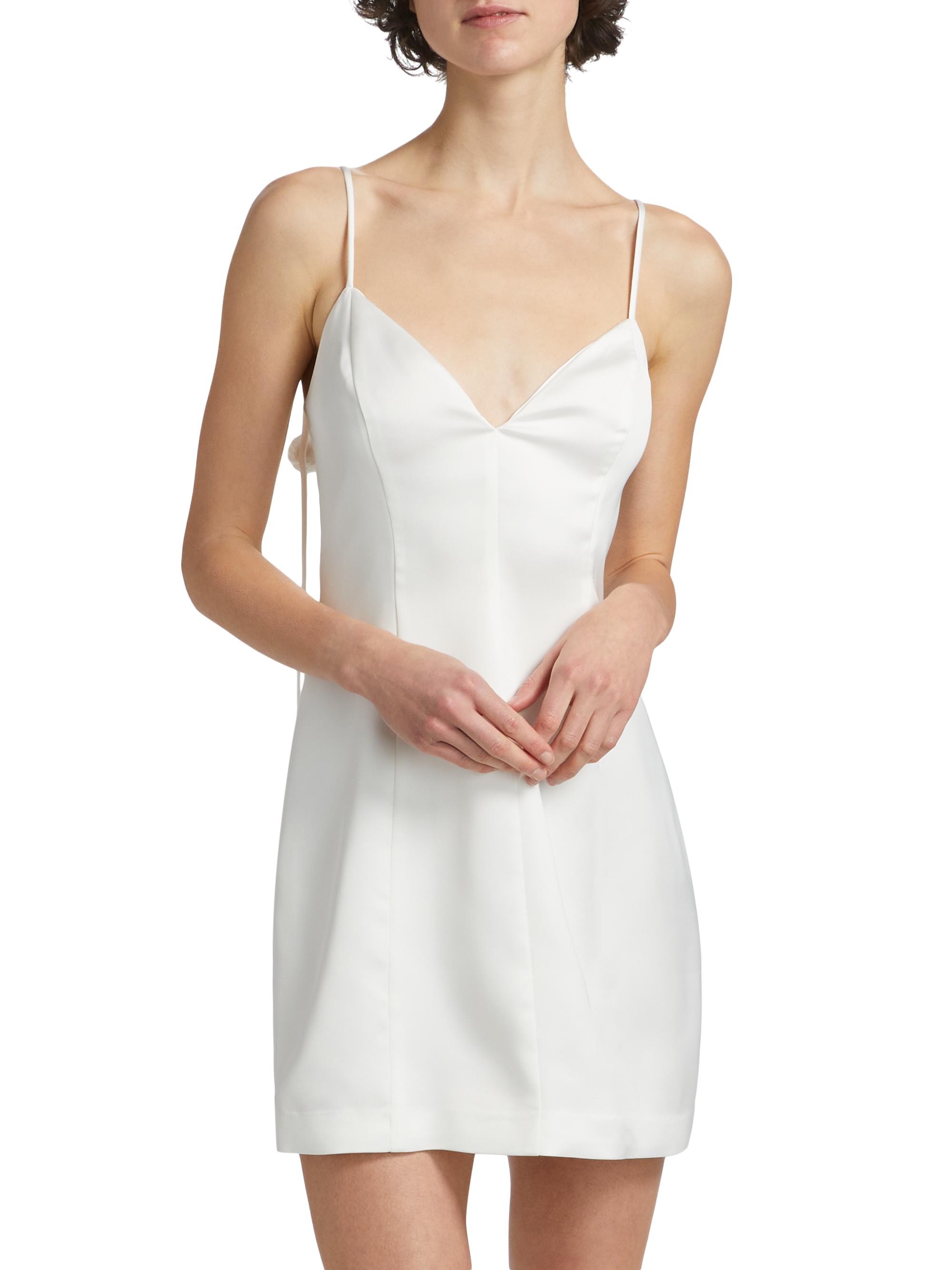 Ramy Brook Cynthia Satin Minidress | Saks Fifth Avenue