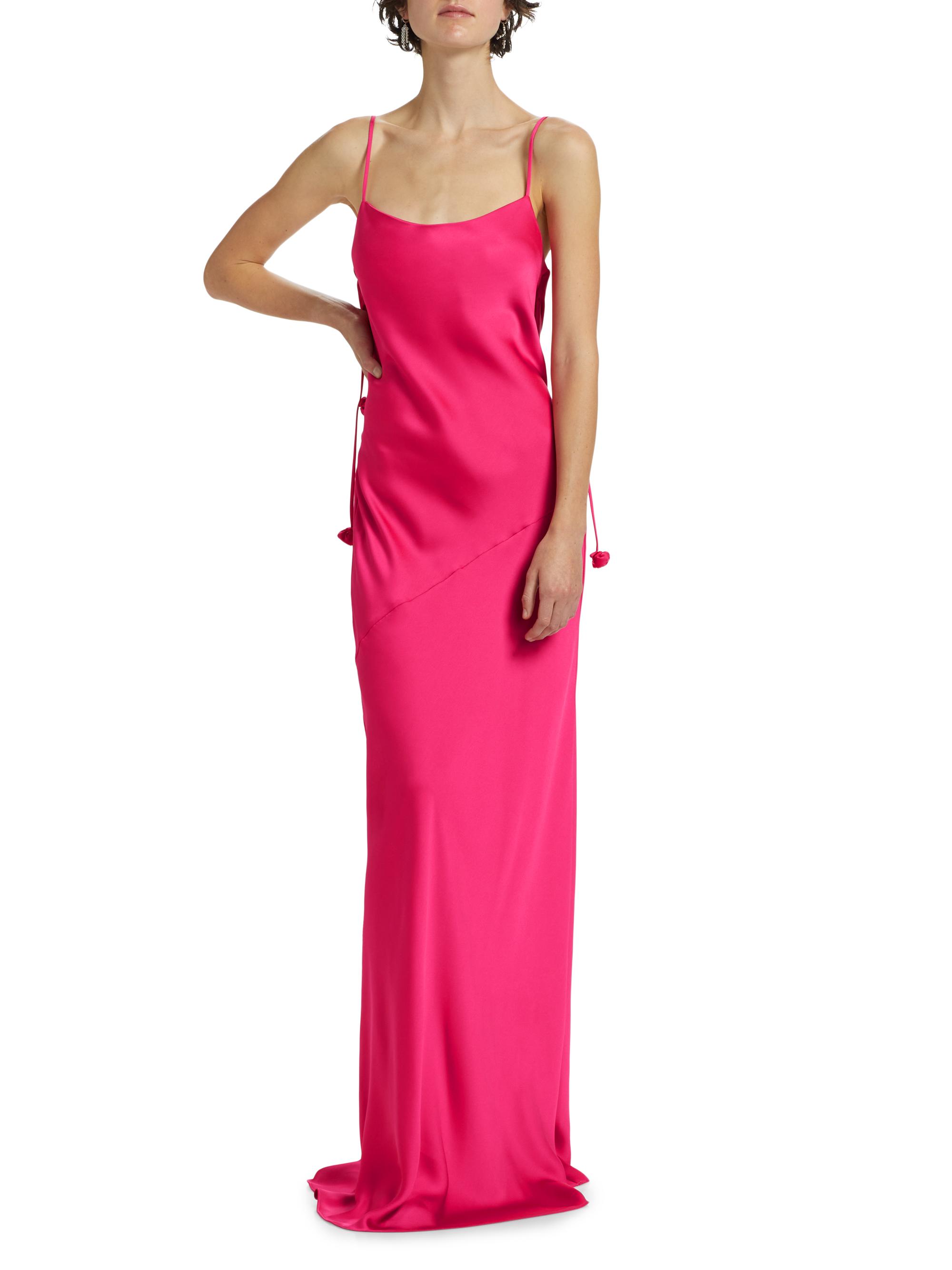 Ramy Brook Hansel Bias-Cut Rosette Gown | Saks Fifth Avenue