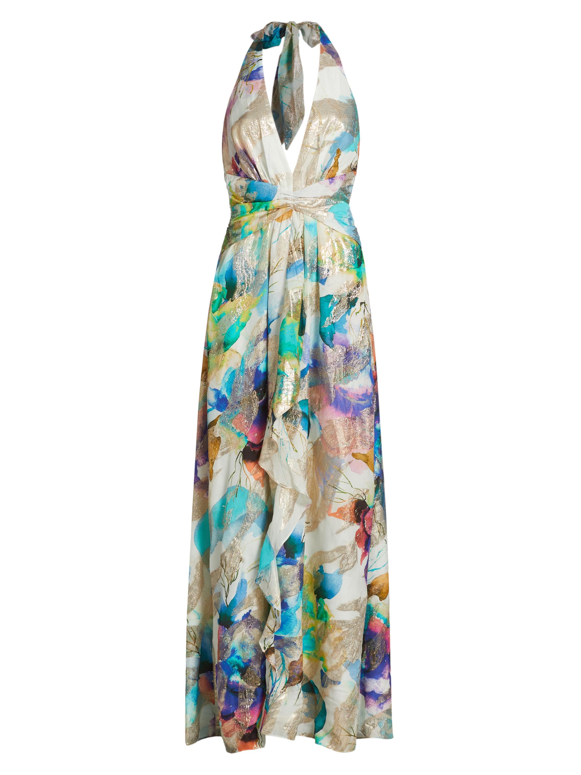 Ramy Brook Women's Stefanie Halterneck Gown -  Marble