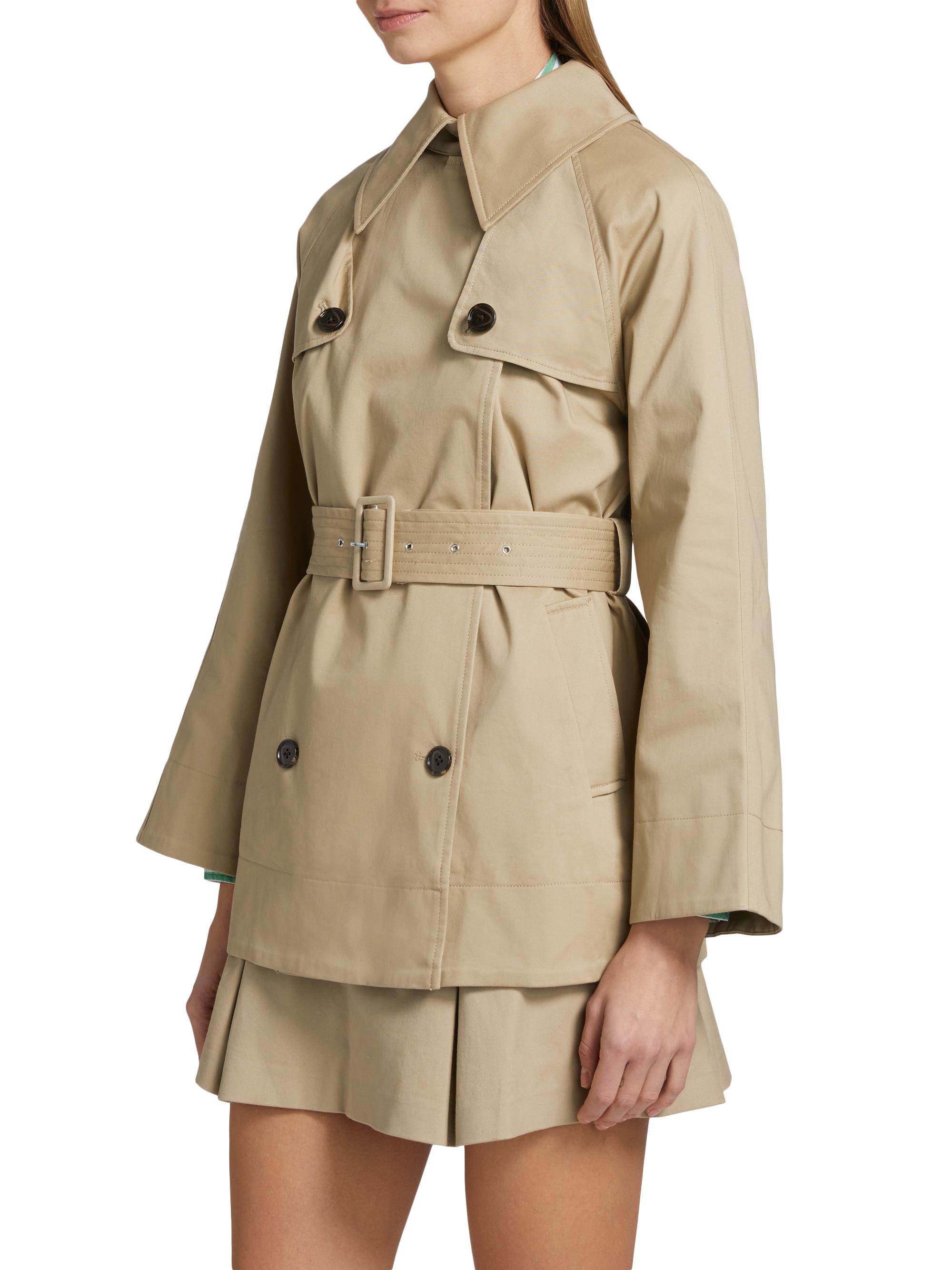 Rails Lucien Cotton Gabardine Belted Trench Jacket | Saks Fifth Avenue
