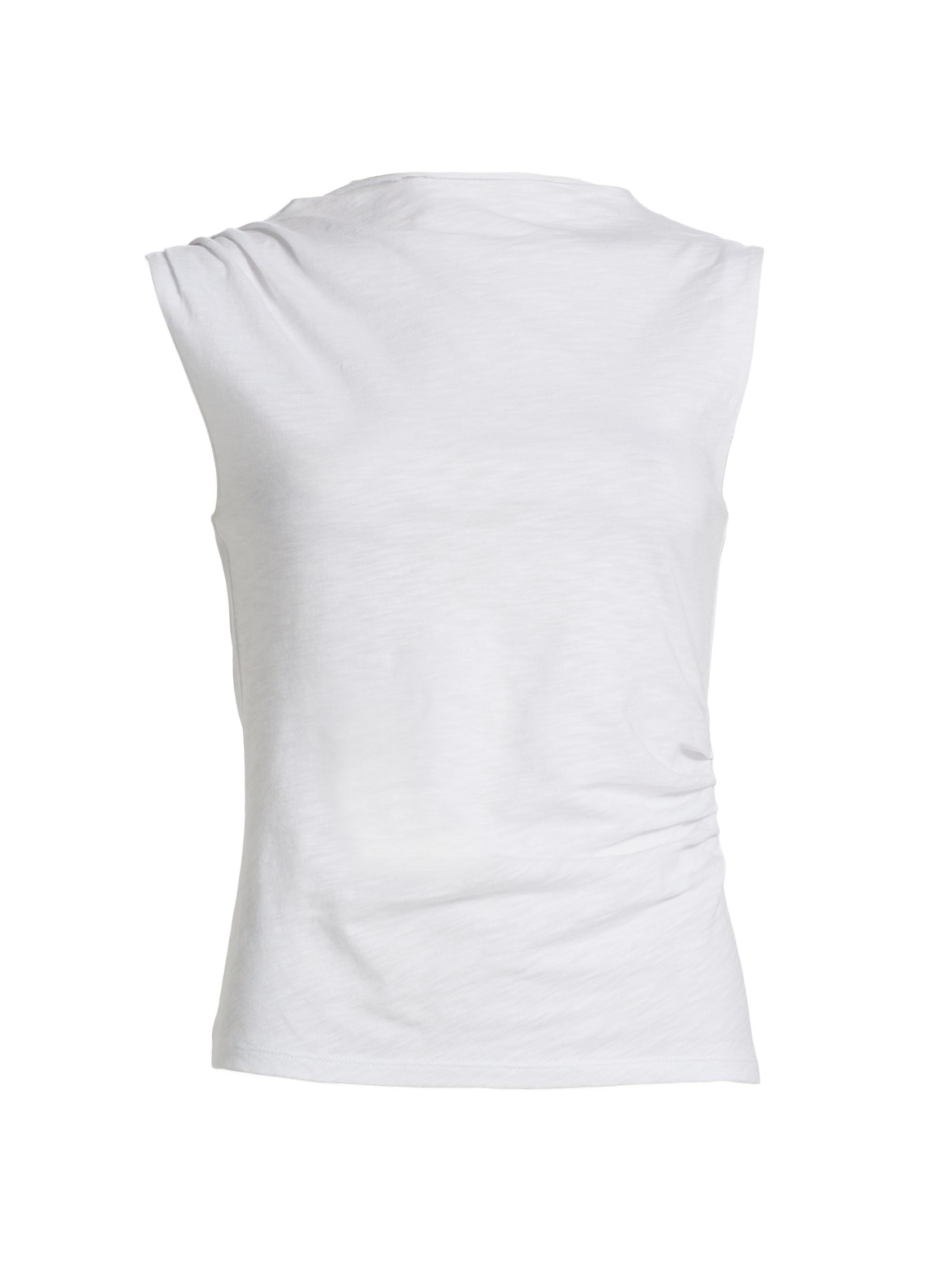 Veronica Beard Women's Brody Boatneck T-Shirt - White