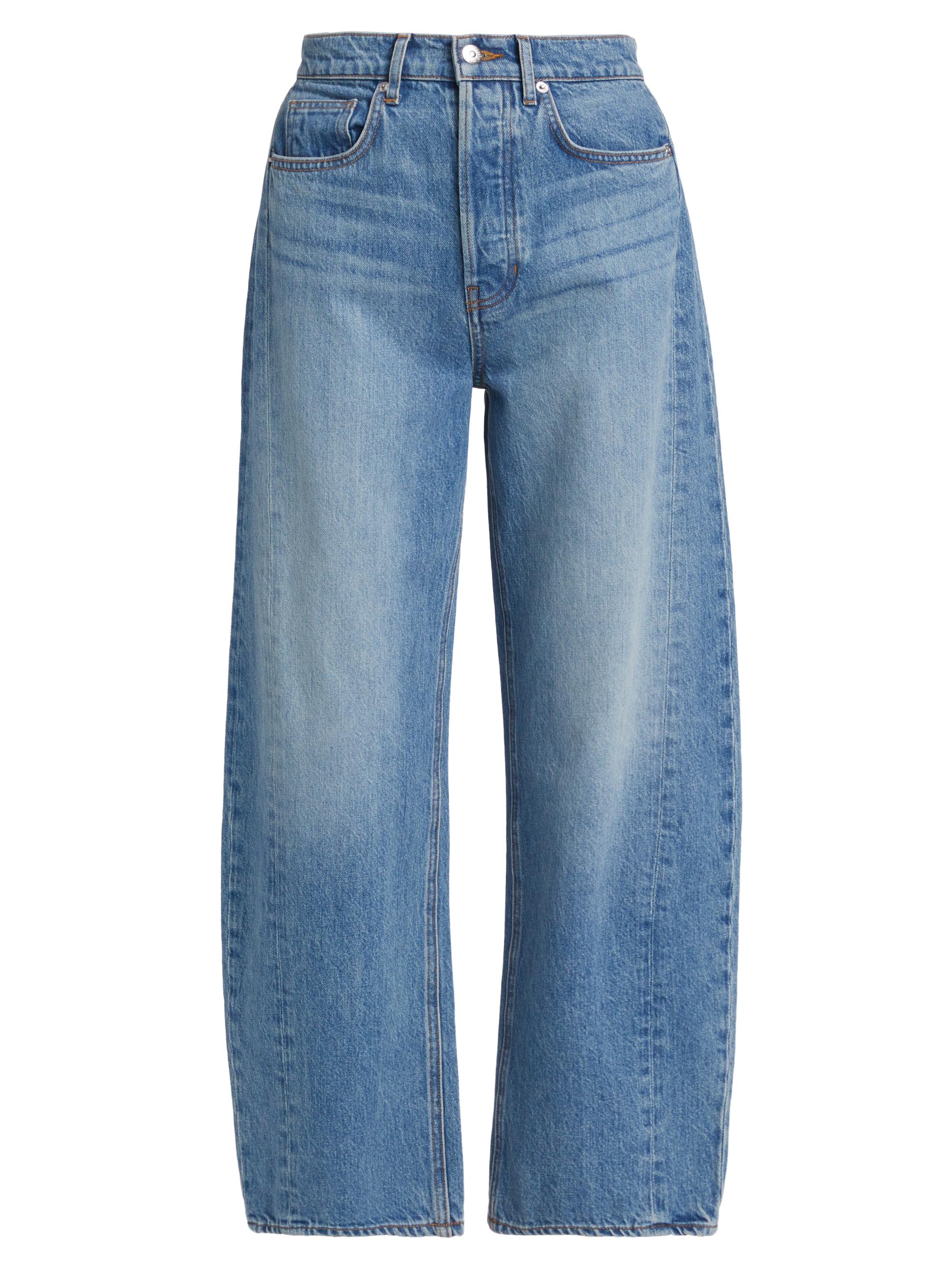 Veronica Beard Women's Ryder Barrel Jeans - Enough Said