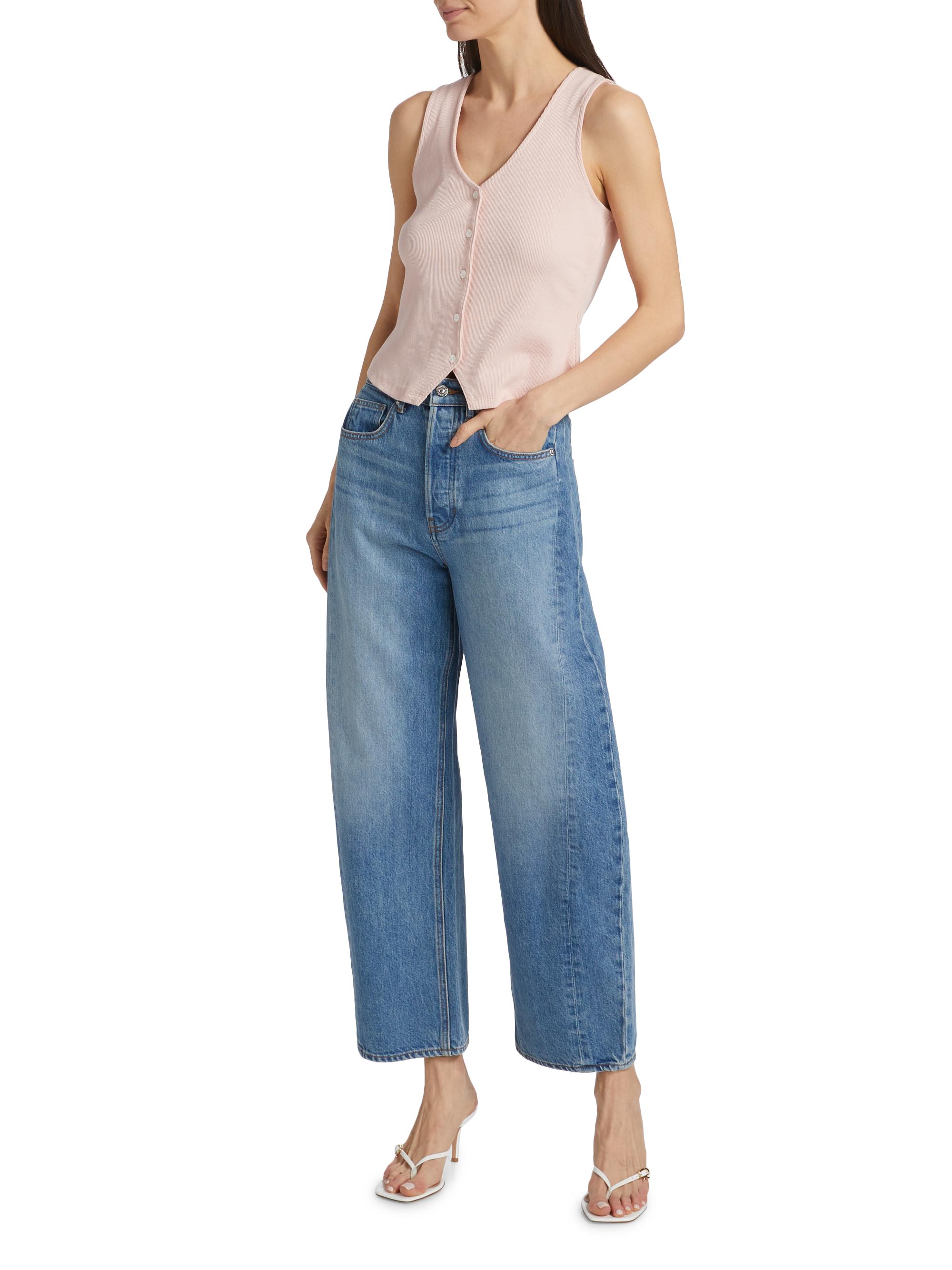Veronica Beard Hoorne Button-Front Top | Saks Fifth Avenue