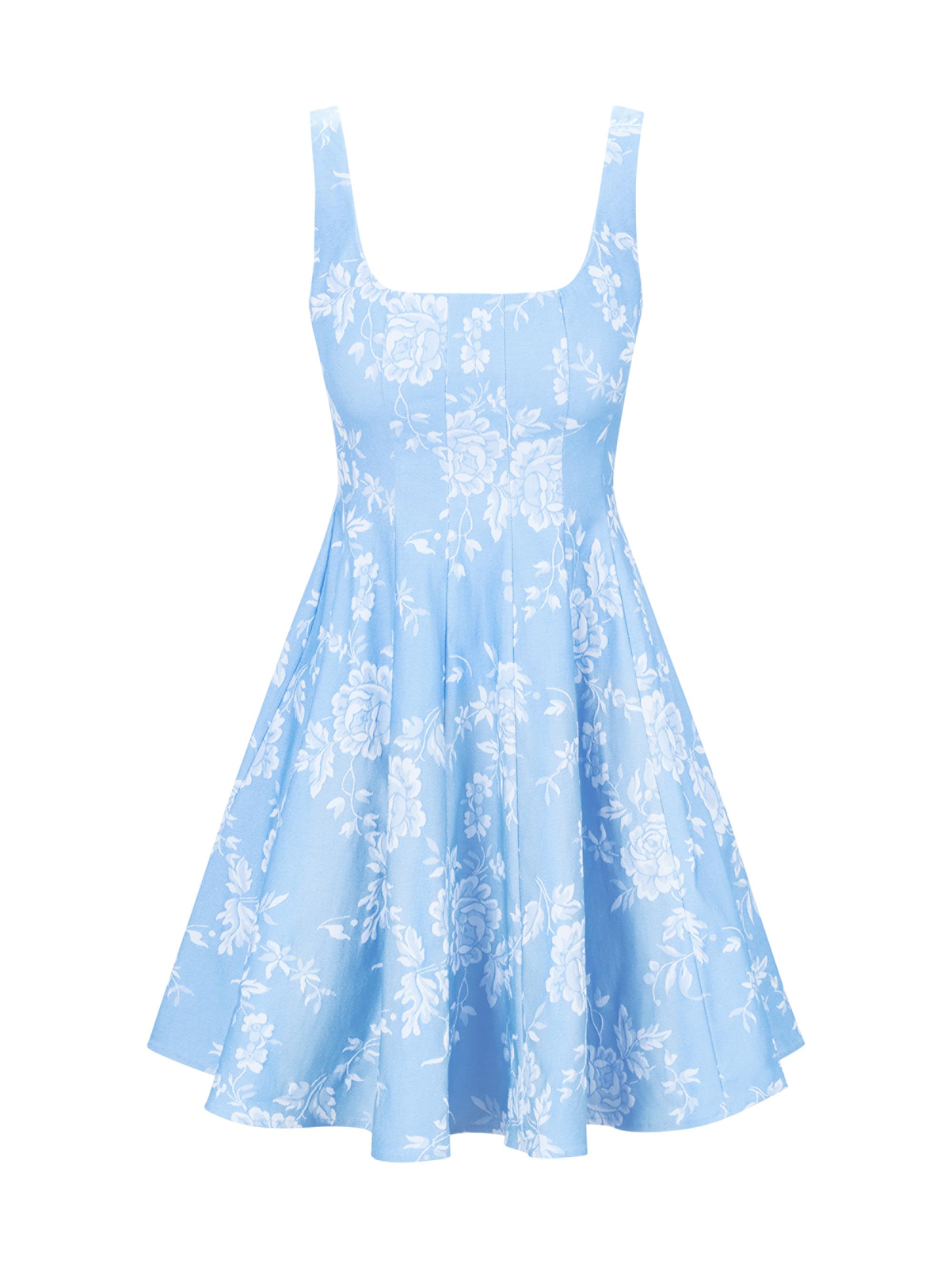 staud mini dress Anthropologie Daily Practice Square Neck Leopard Print Mini Dress Size –  Ernest Grace main image 1