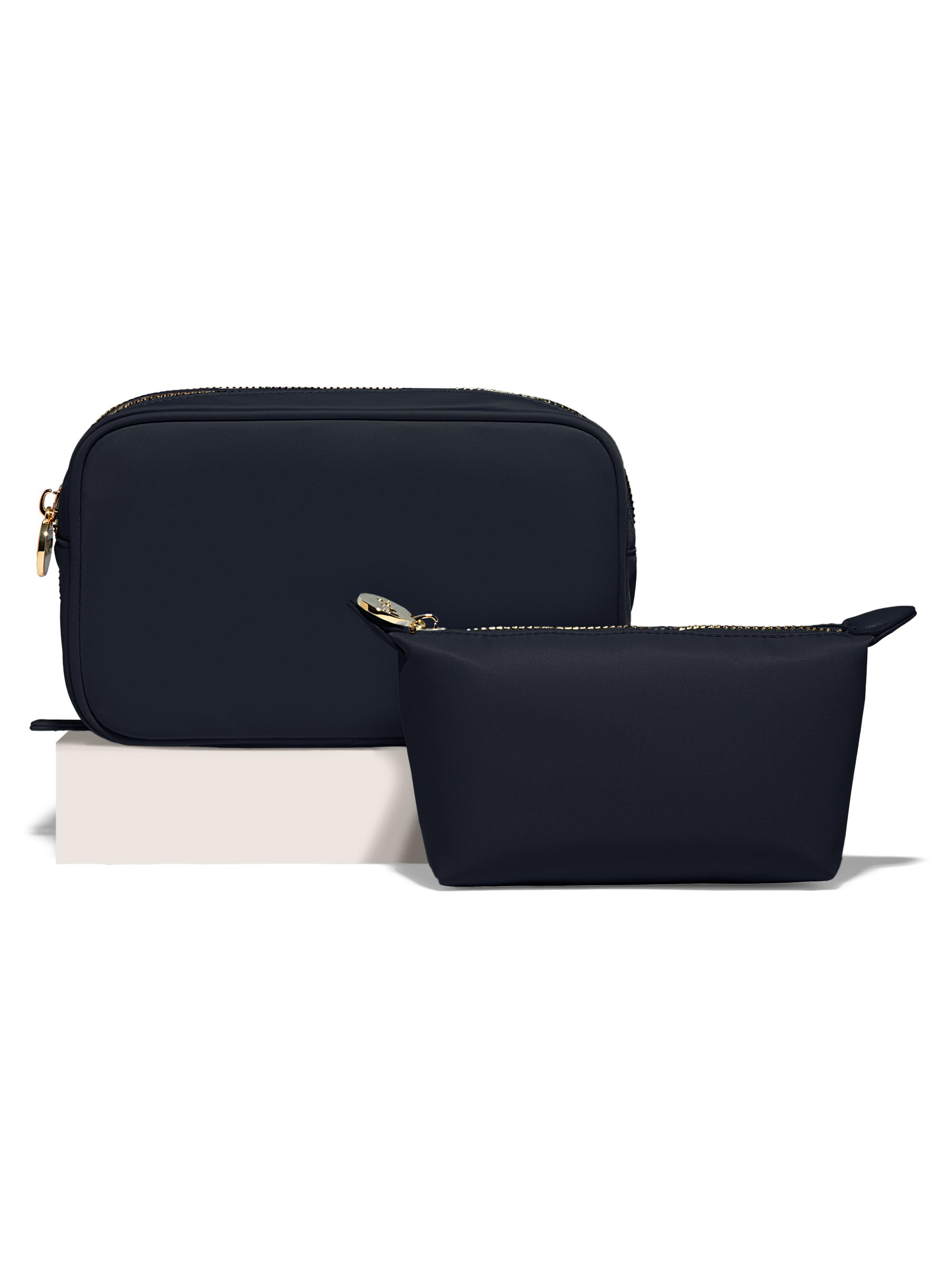 Stoney Clover Lane Women's Double Zip And Pouchette Set - Sapphire