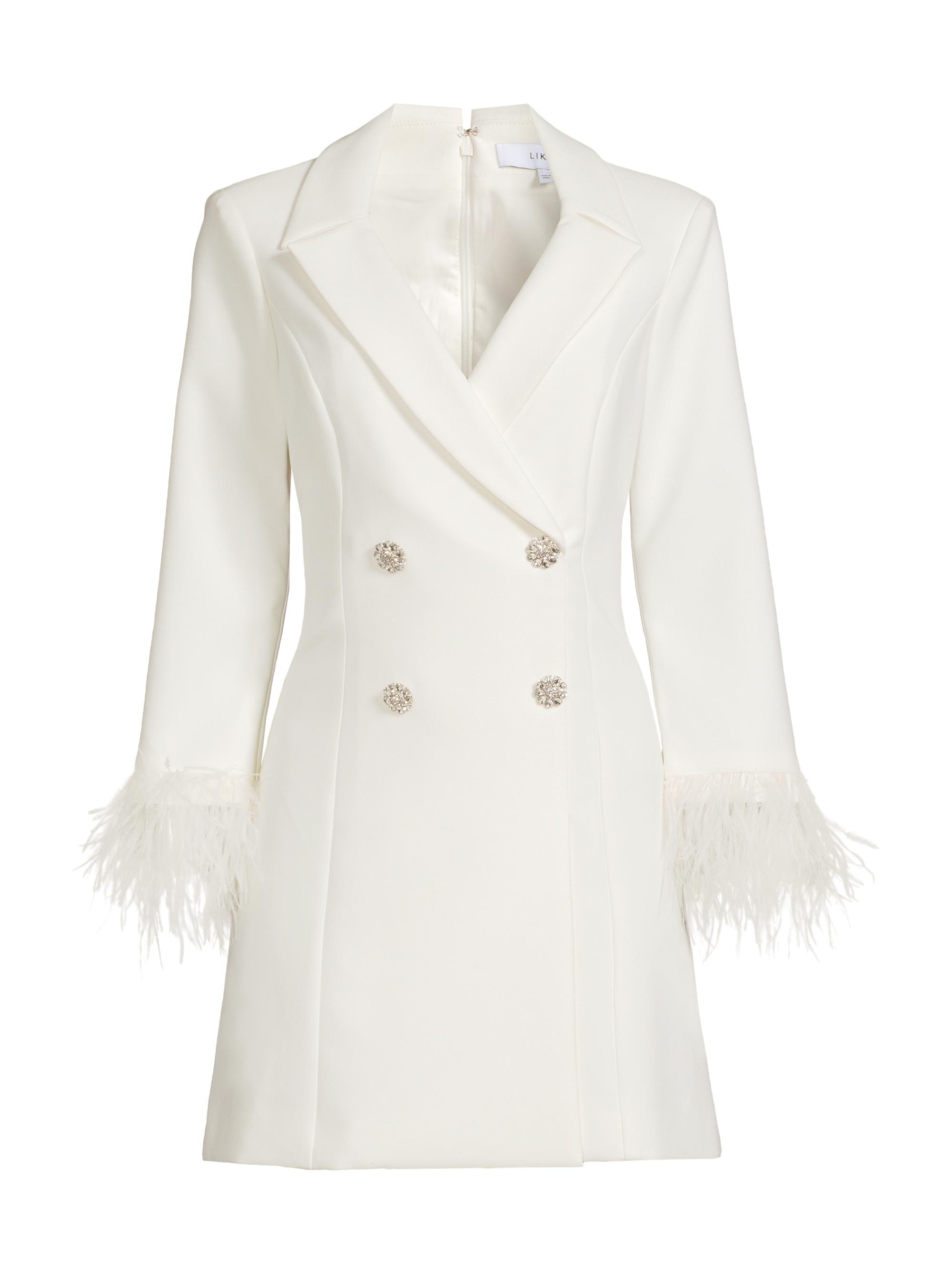 Likely Women's Gloria Jacket Dress - White
