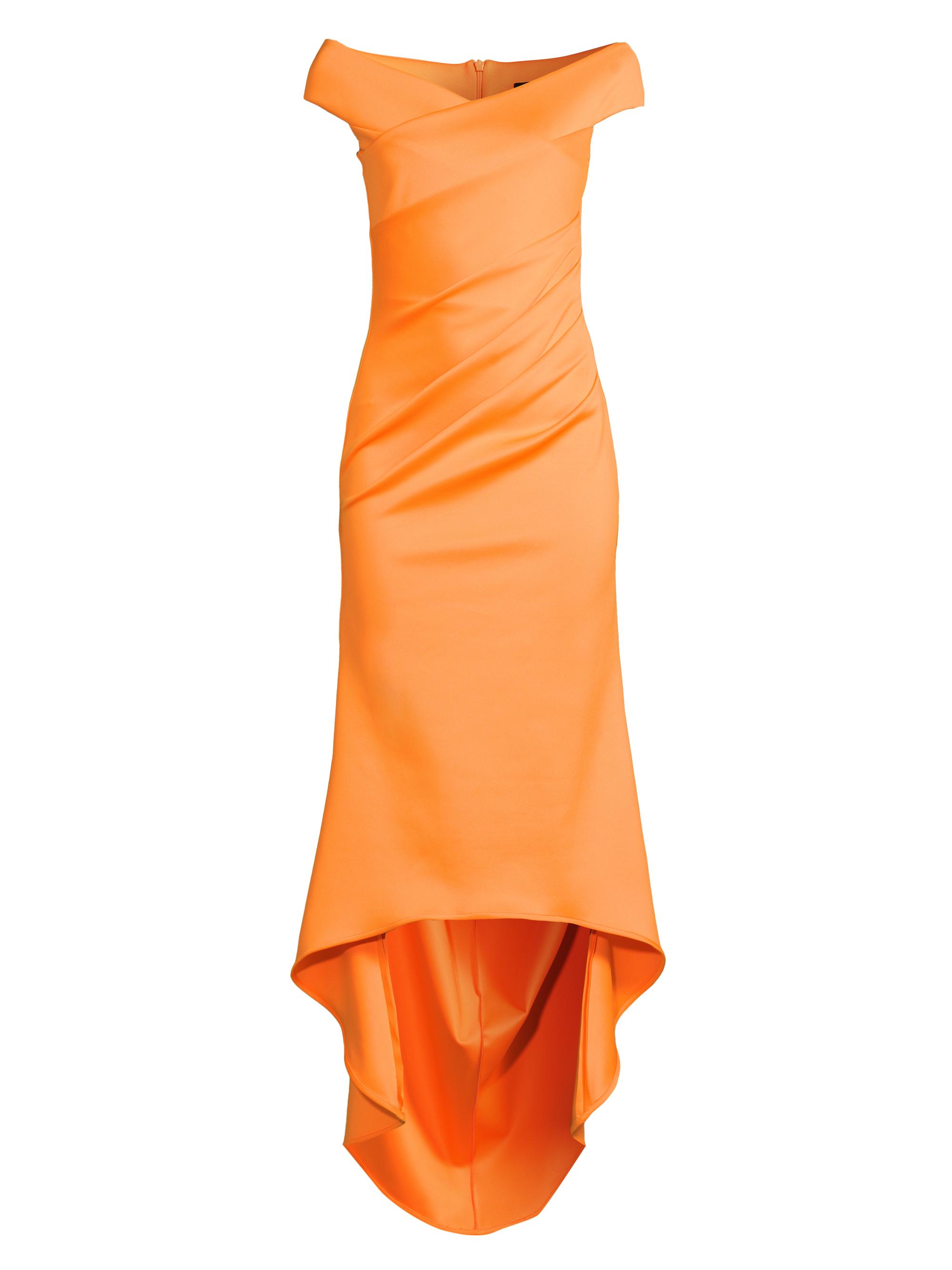 Black Halo Women's Brielle Off-the-Shoulder Trumpet Gown - Clementine