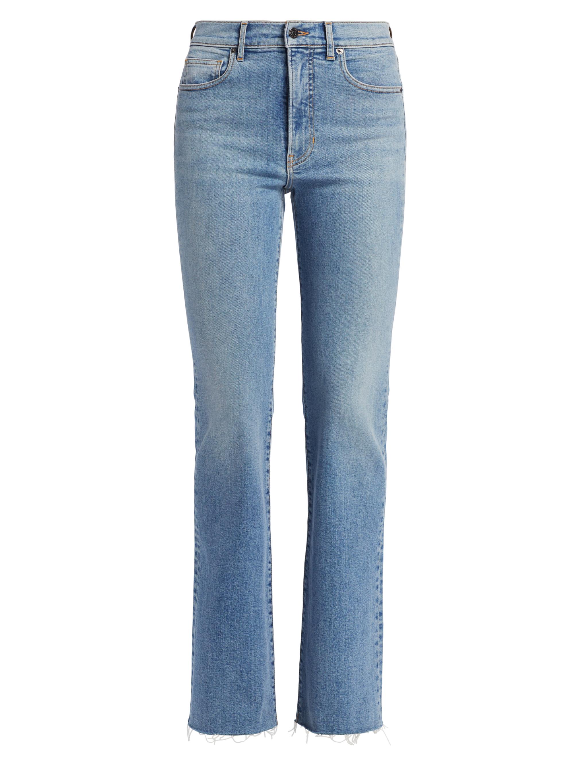 Veronica Beard Women's Cameron Mid-Rise Bootcut Jeans - Riviera Breeze