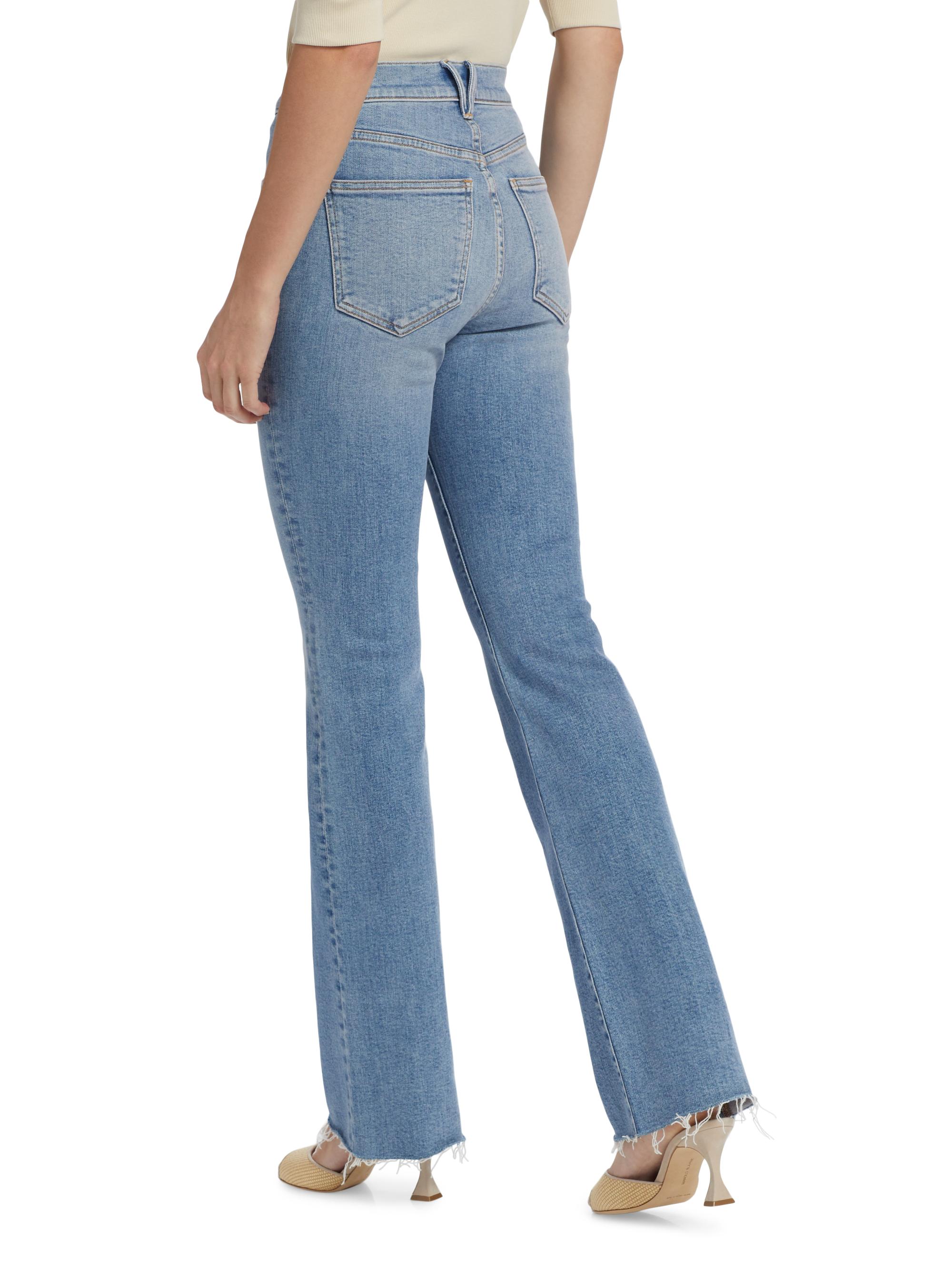 Veronica Beard Women's Cameron Mid-Rise Bootcut Jeans - Riviera Breeze | Thumbnail 5