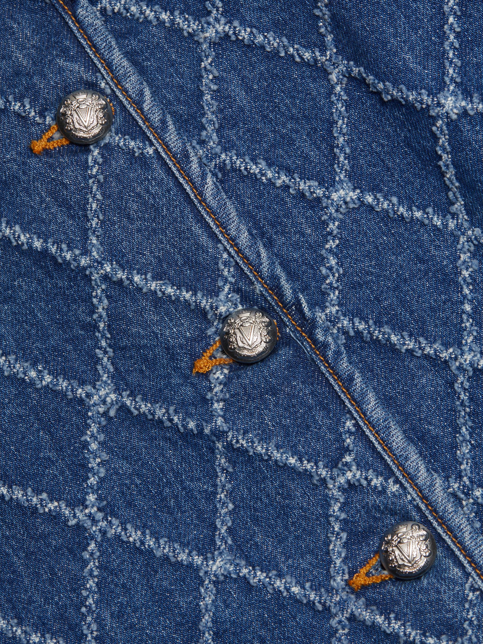 VERONICA オフショルダー デニムZIPオフショルBL[品番：RTGW0009462]｜RETRO GIRL（レトロ