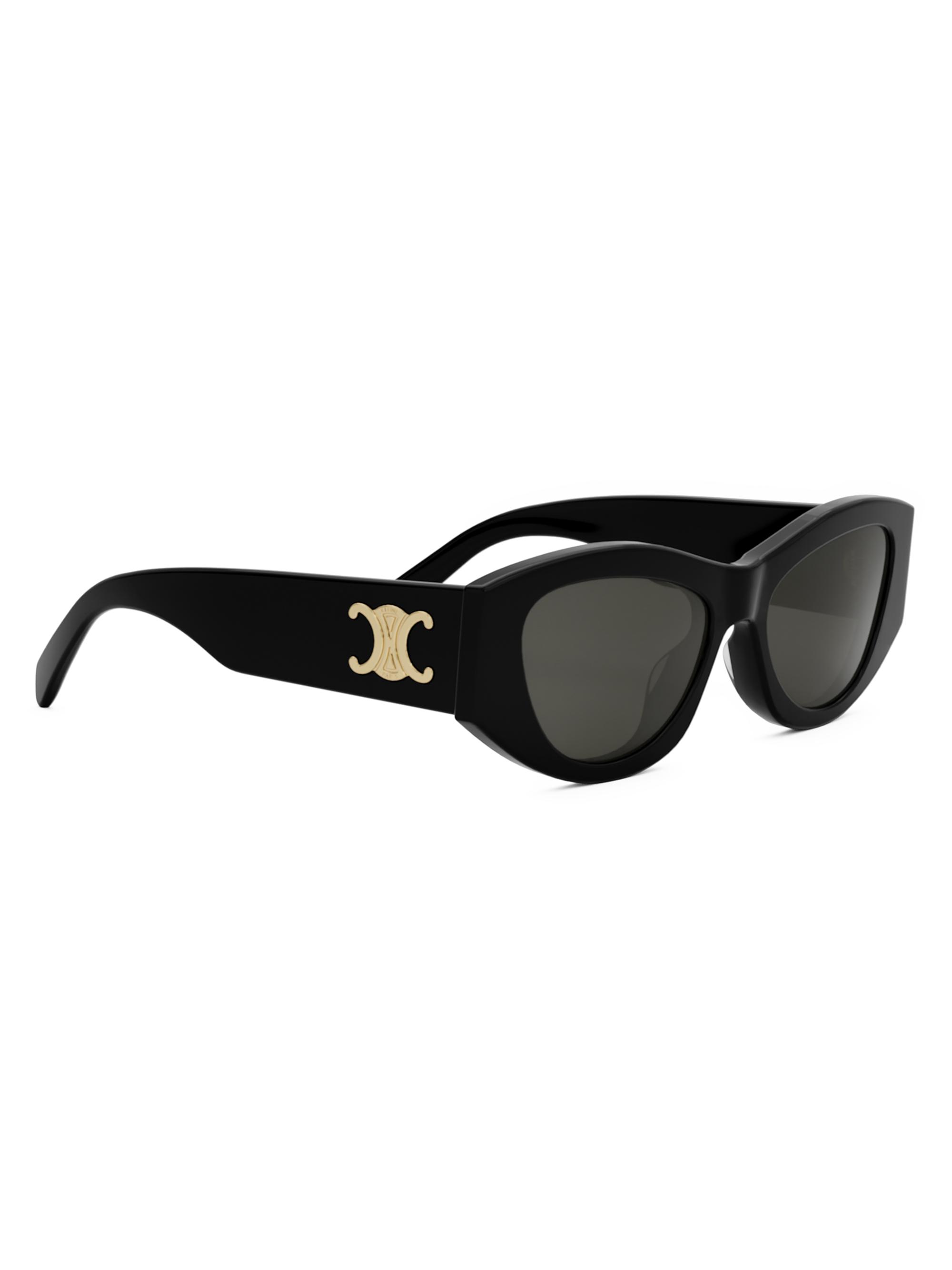 CELINE Triomphe 55MM Geometric Sunglasses | Saks Fifth Avenue