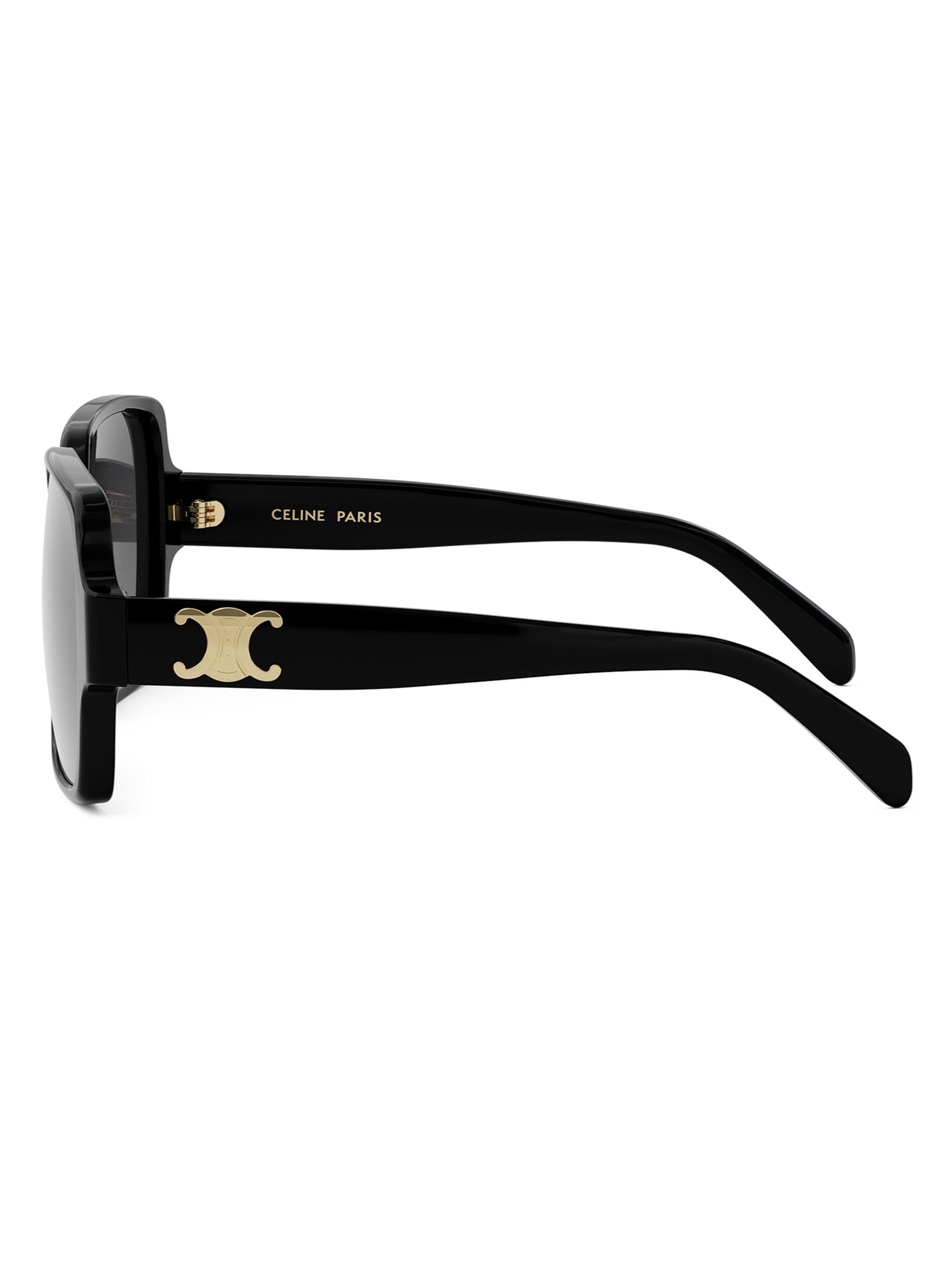 CELINE パラード CELINE Triomphe 60MM Square Sunglasses | Saks Fifth Avenue