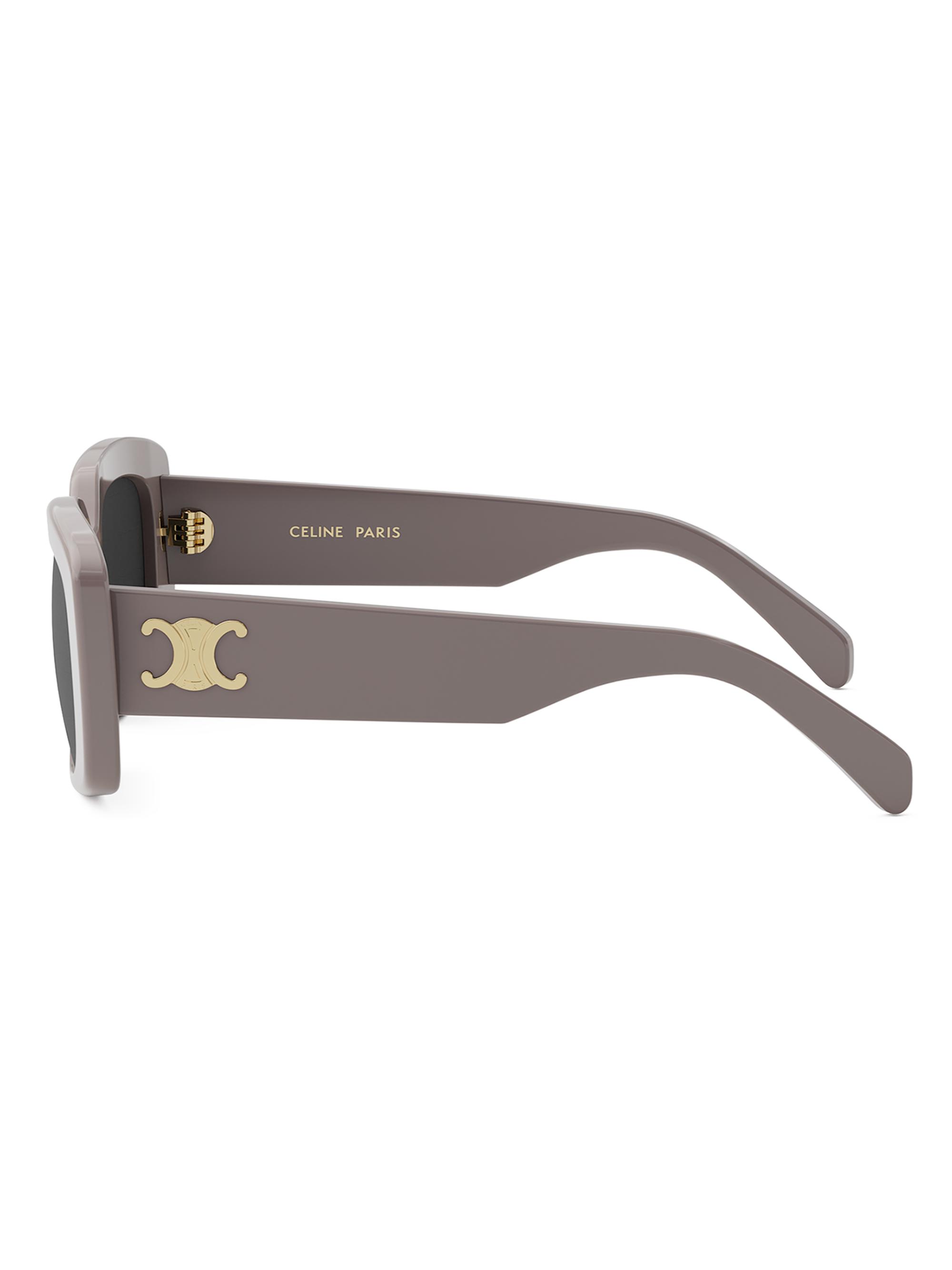 CELINE Triomphe 55MM Geometric Sunglasses | Saks Fifth Avenue