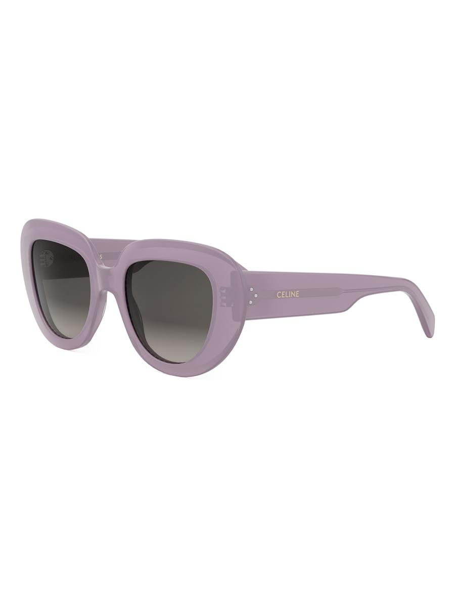 サングラス Celine Eyewear Round sunglasses CELINE Triomphe Metal Round Sunglasses, 54mm | Bloomingdale's
