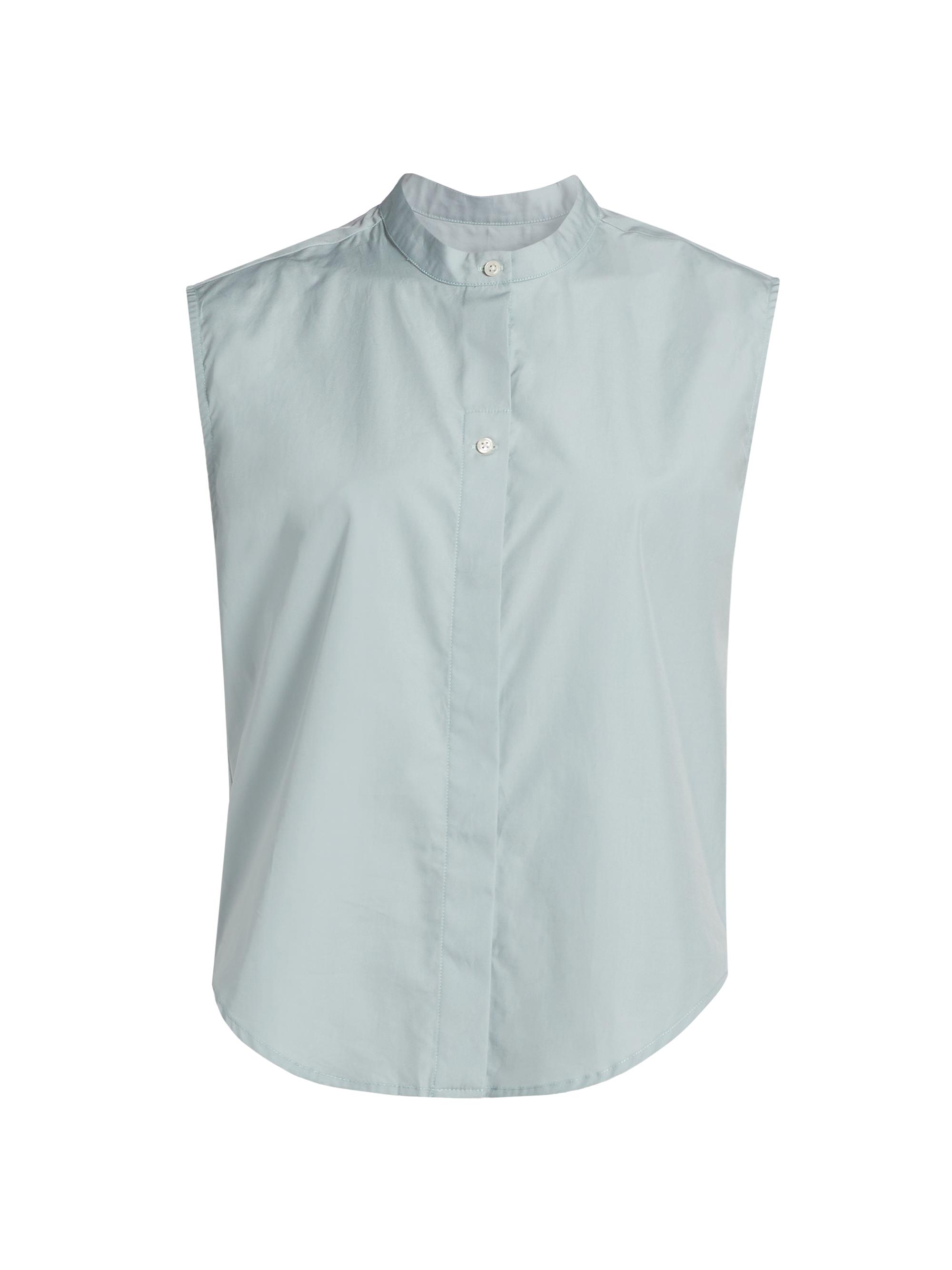 Loulou de Saison Women's Hale Sleeveless Boxy Blouse - Mist