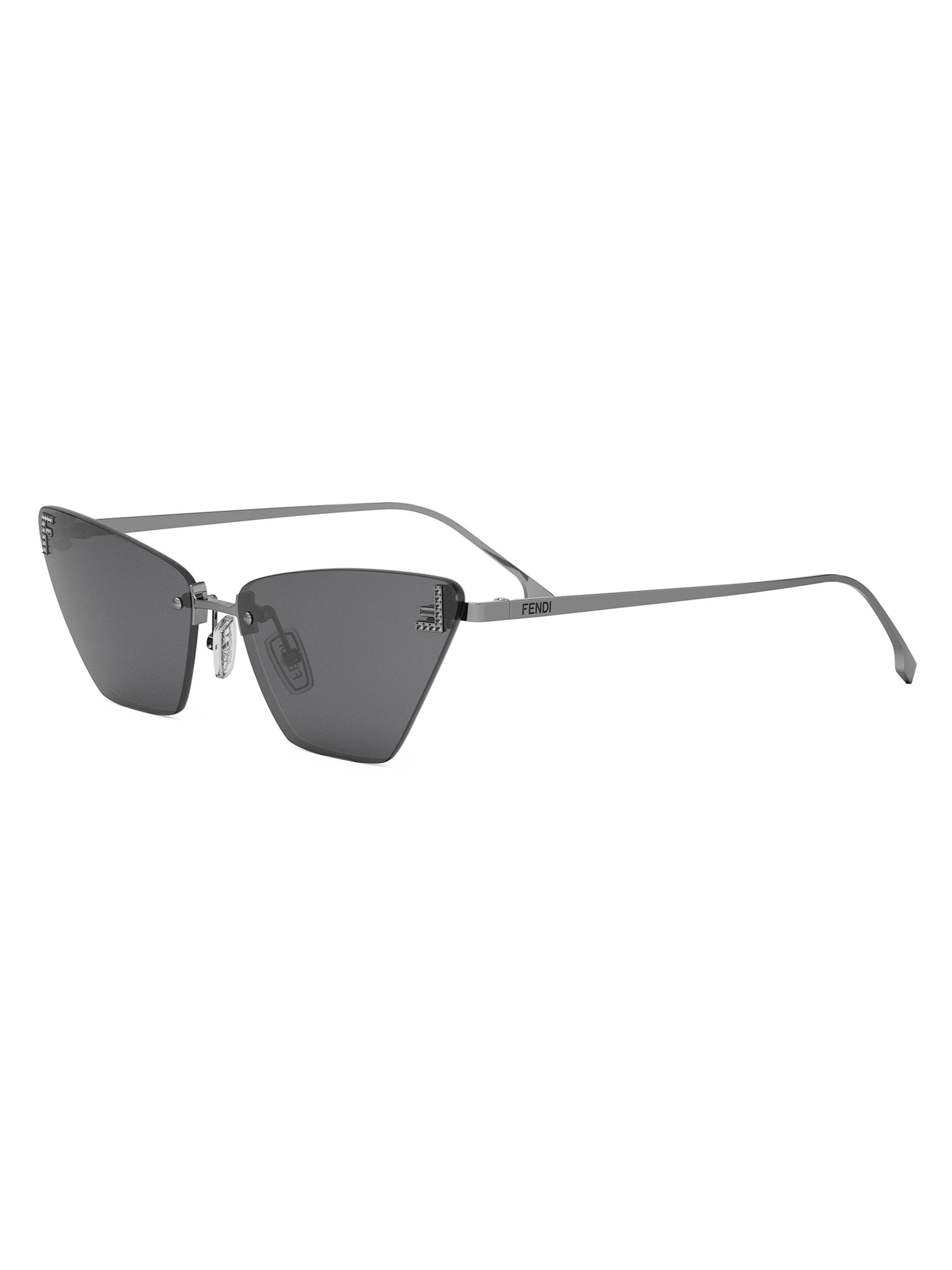 Fendi Fendi First Crystal 57MM Cat-Eye Sunglasses | Saks Fifth Avenue