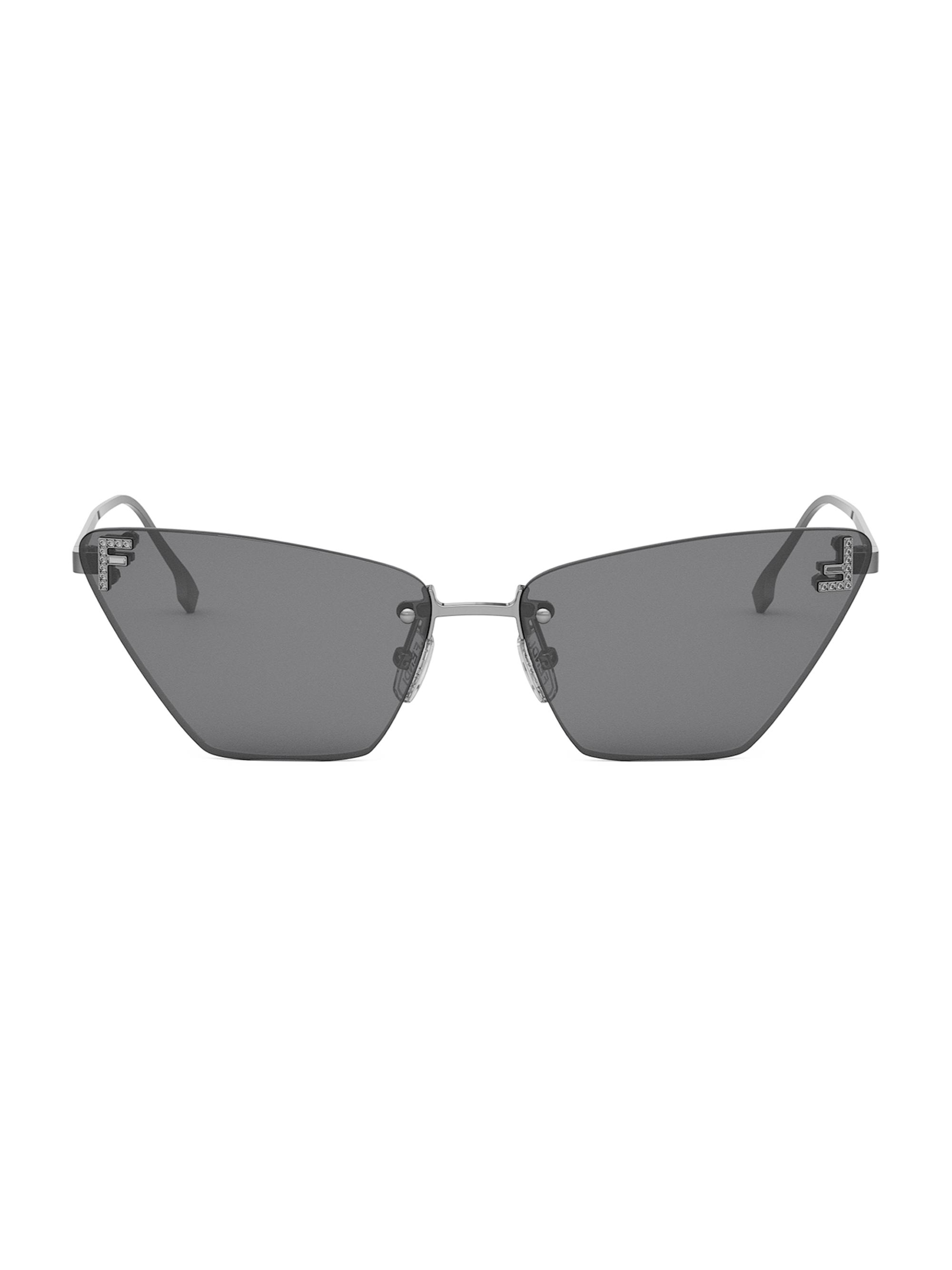 Fendi Fendi First Crystal 57MM Cat-Eye Sunglasses | Saks  display picture 3
