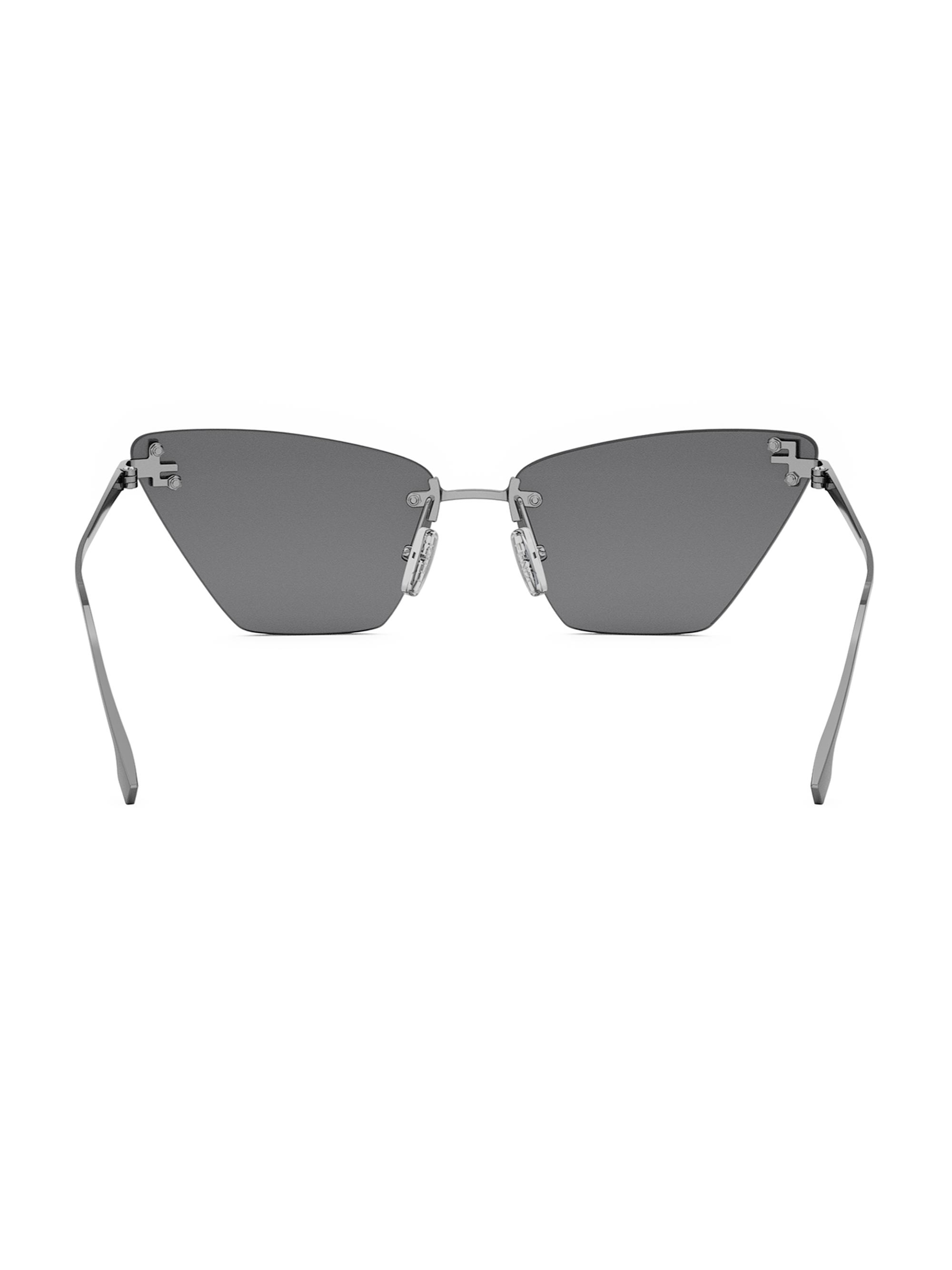 Fendi Fendi First Crystal 57MM Cat-Eye Sunglasses | Saks  display picture 1