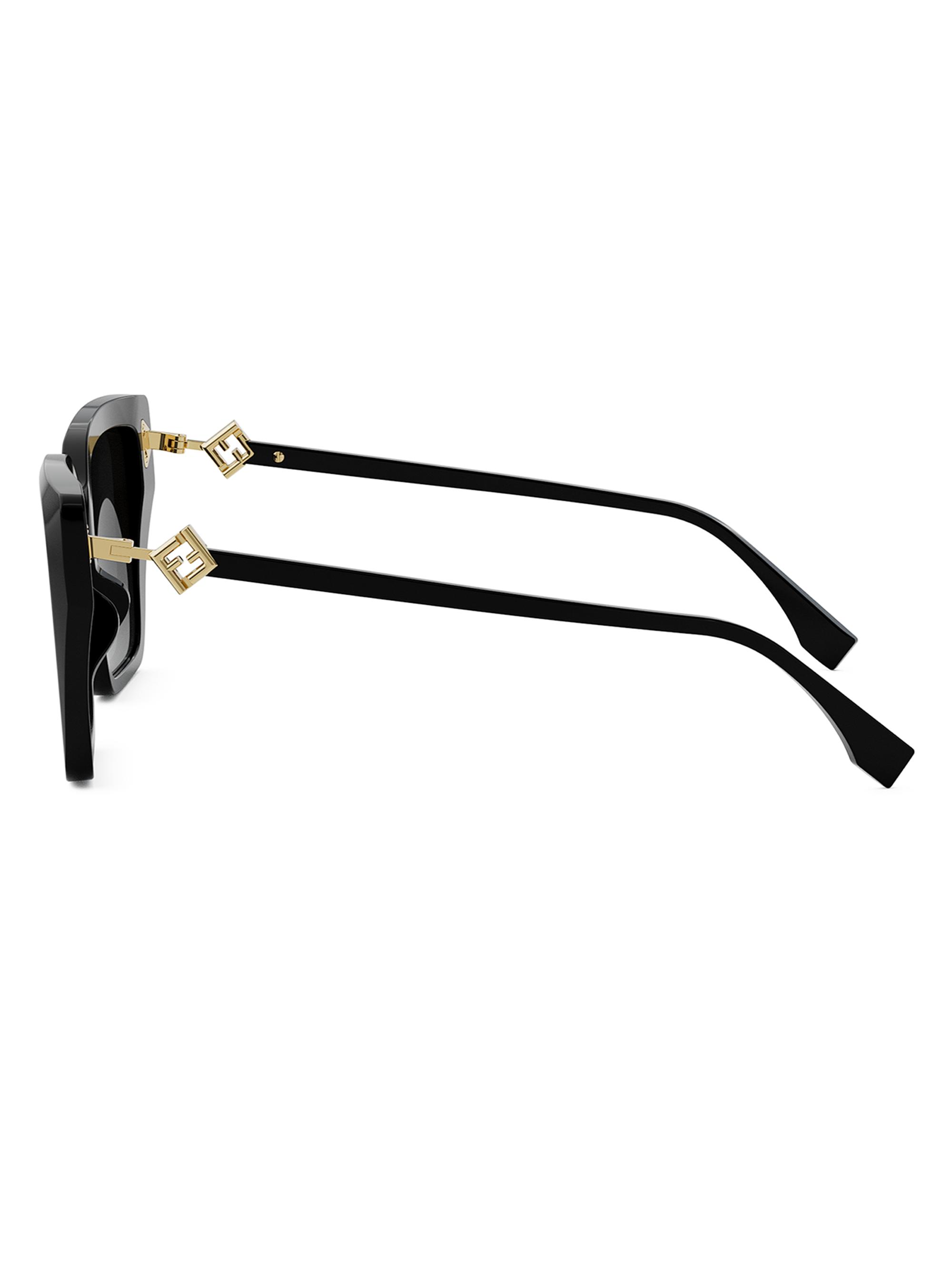 Fendi Diamonds 54MM Butterfly Sunglasses | Saks Fifth Avenue