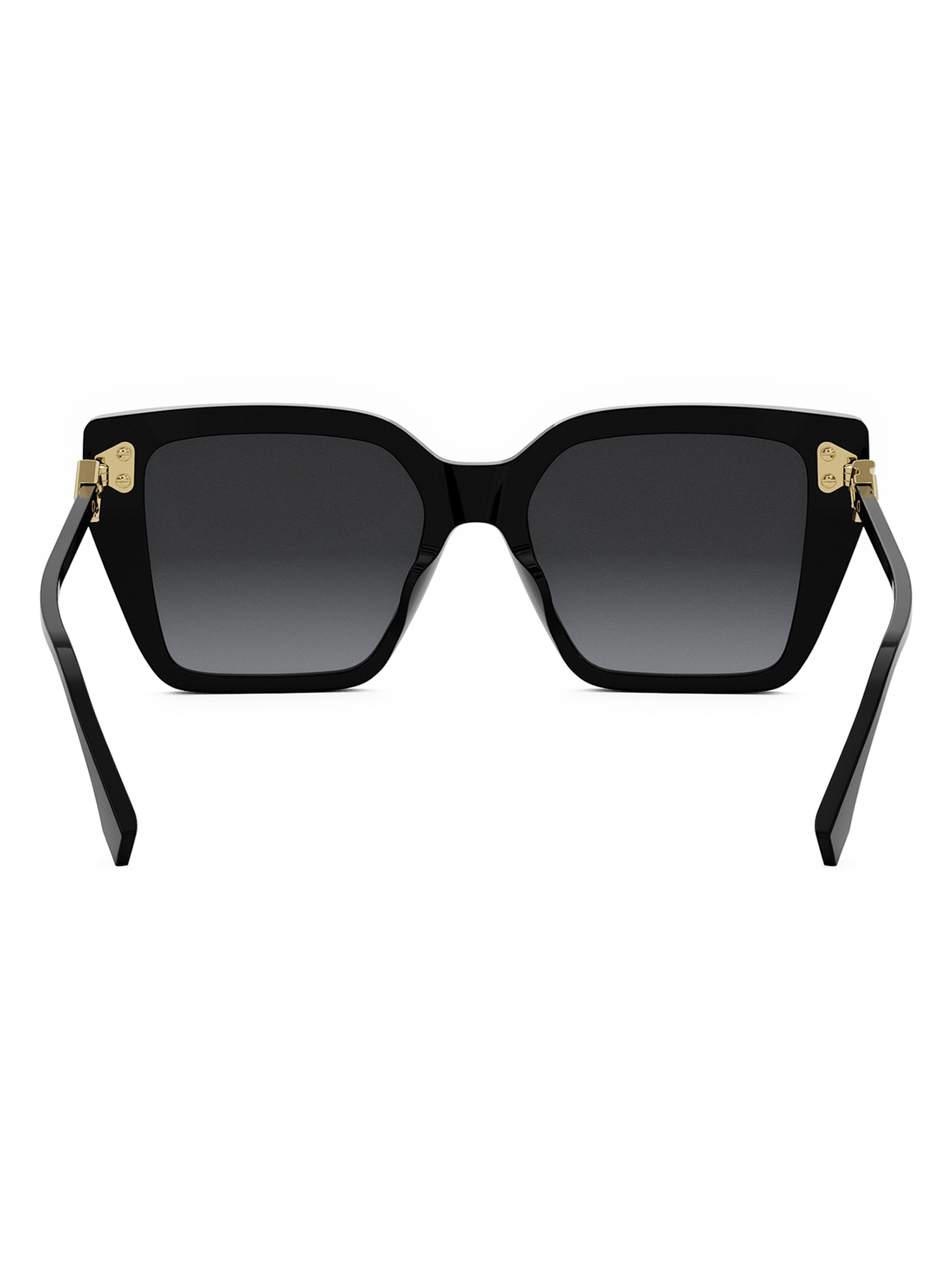 Fendi Diamonds 54MM Butterfly Sunglasses | Saks Fifth Avenue