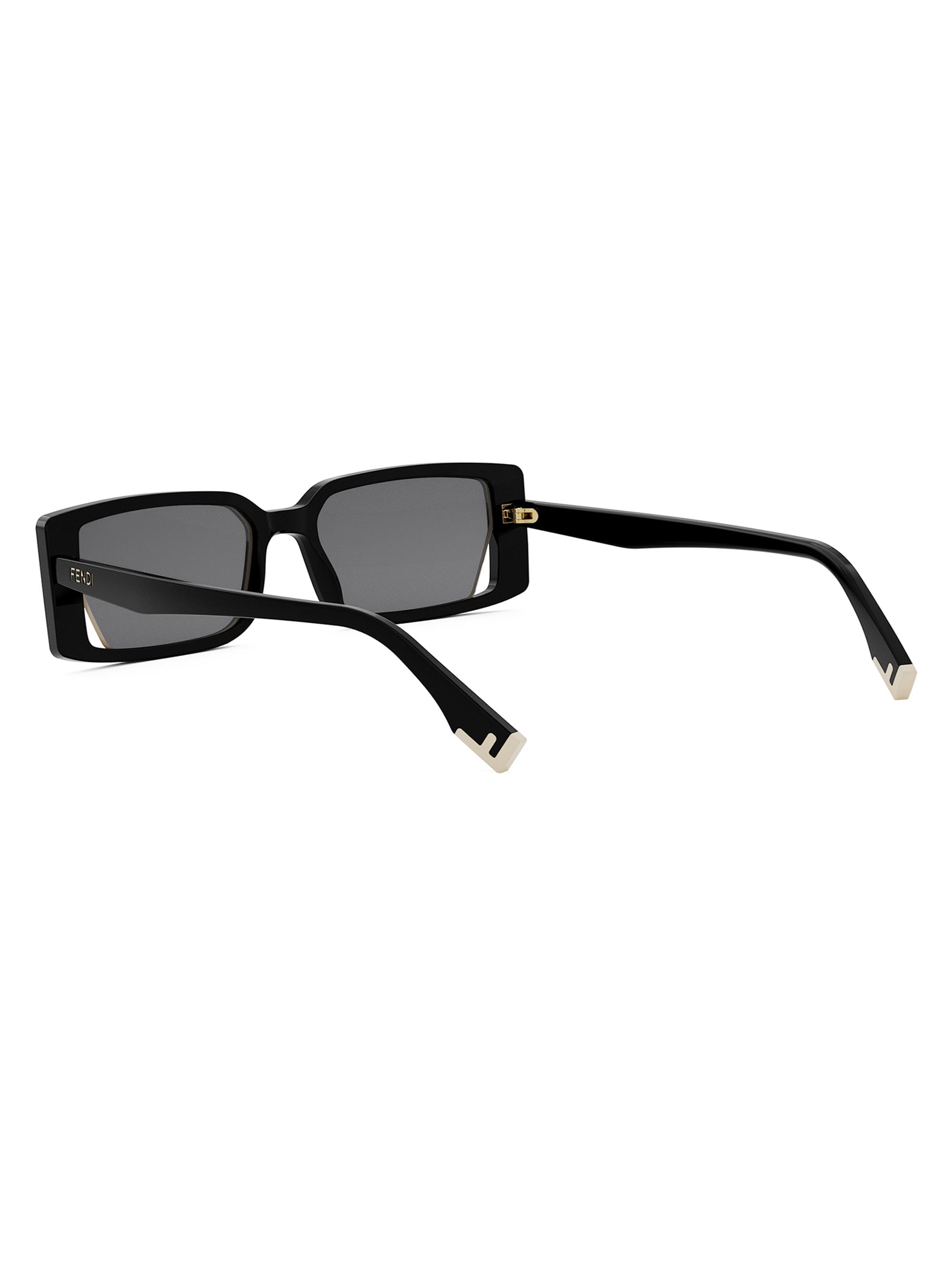 Fendi Way 53MM Rectangular Sunglasses | Saks Fifth Avenue