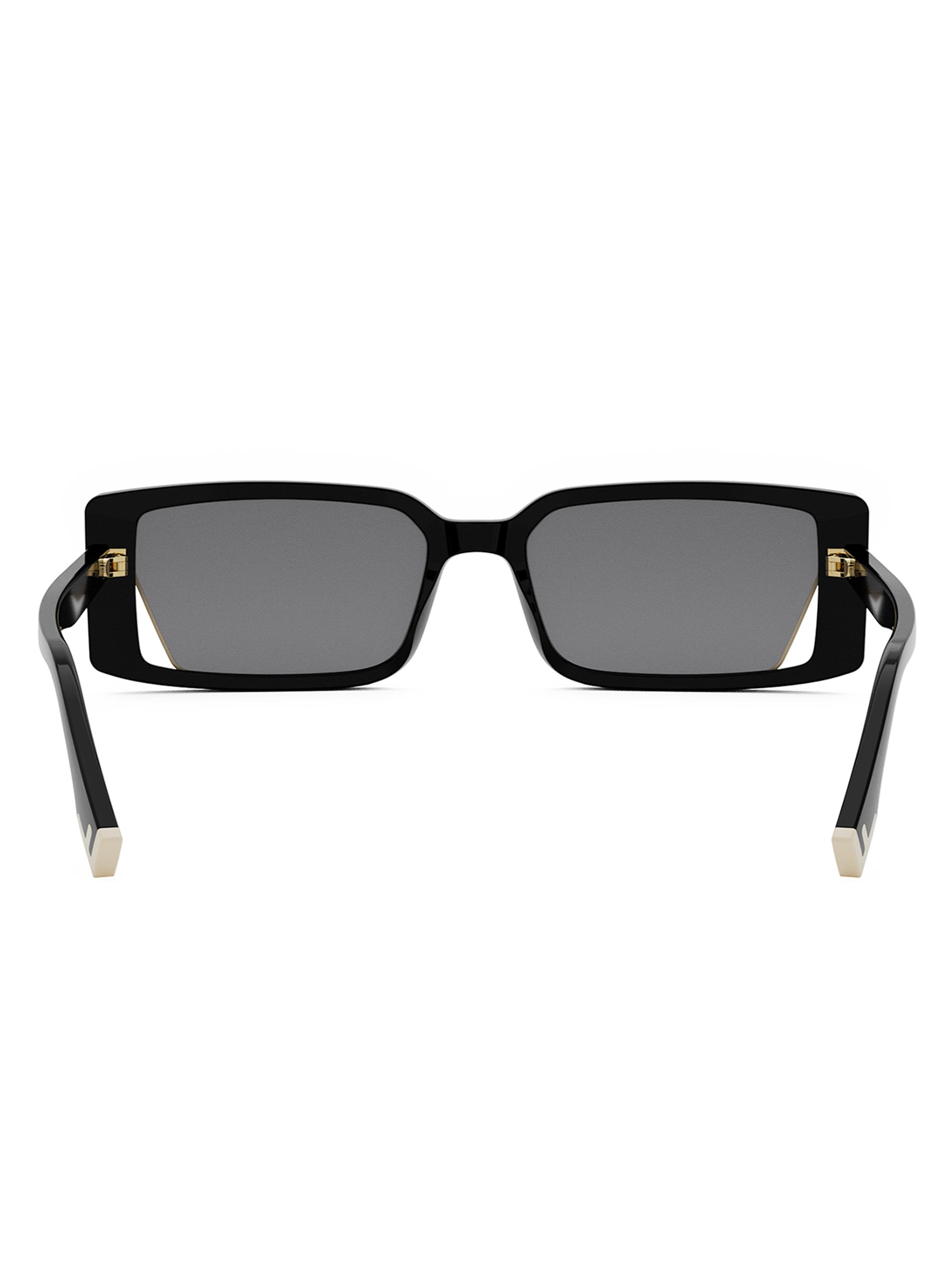 Fendi Way 53MM Rectangular Sunglasses | Saks Fifth Avenue