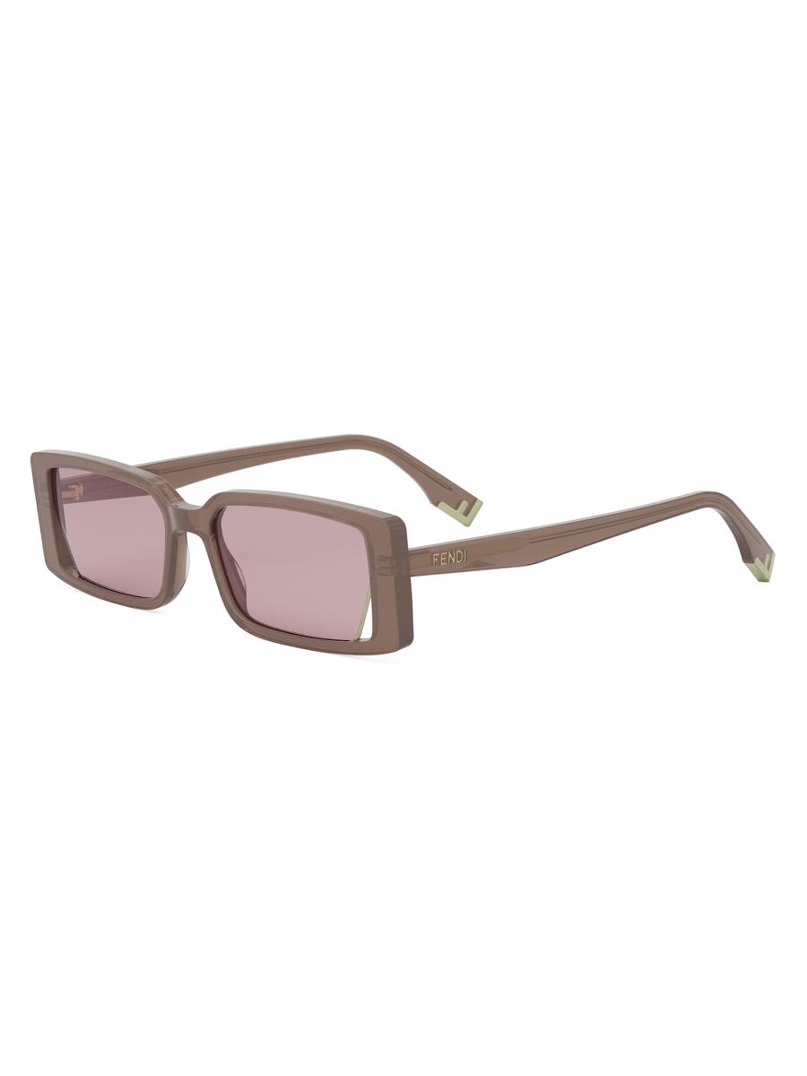 Way 53MM Rectangular Sunglasses