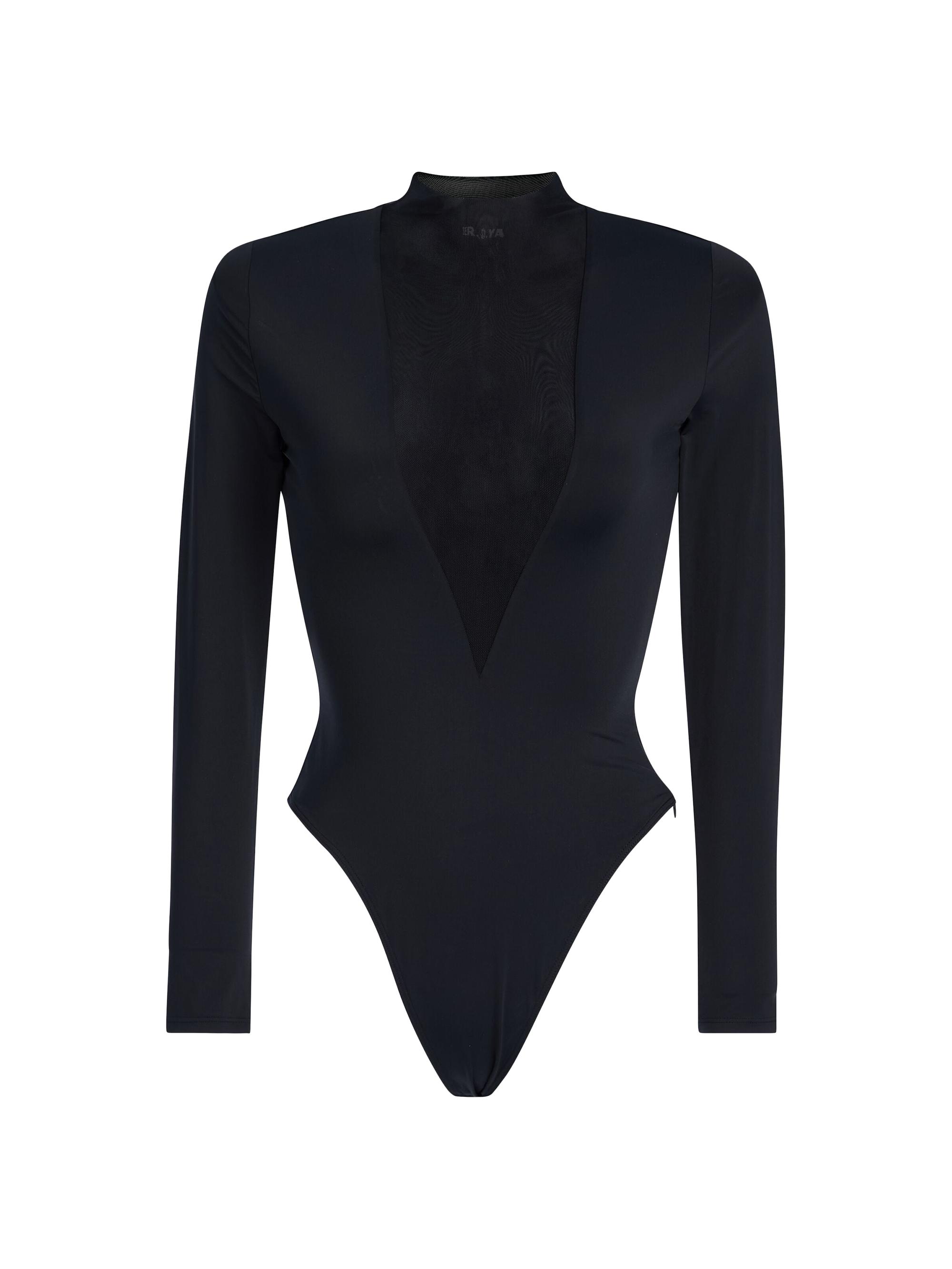 Ser.o.ya Women's Jackie Mesh Bodysuit - Black