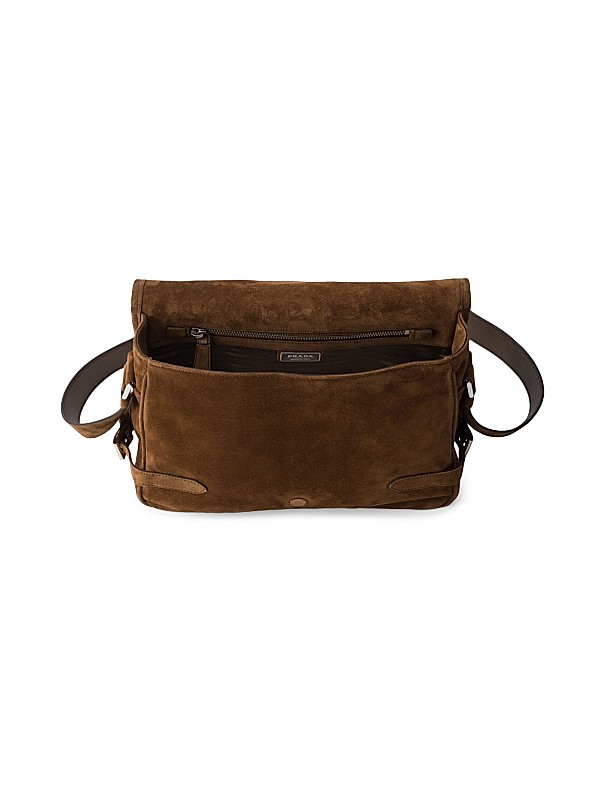 Shop Prada Suede Shoulder Bag | Saks Fifth Avenue Shop Prada Suede Shoulder Bag | Saks Fifth Avenue