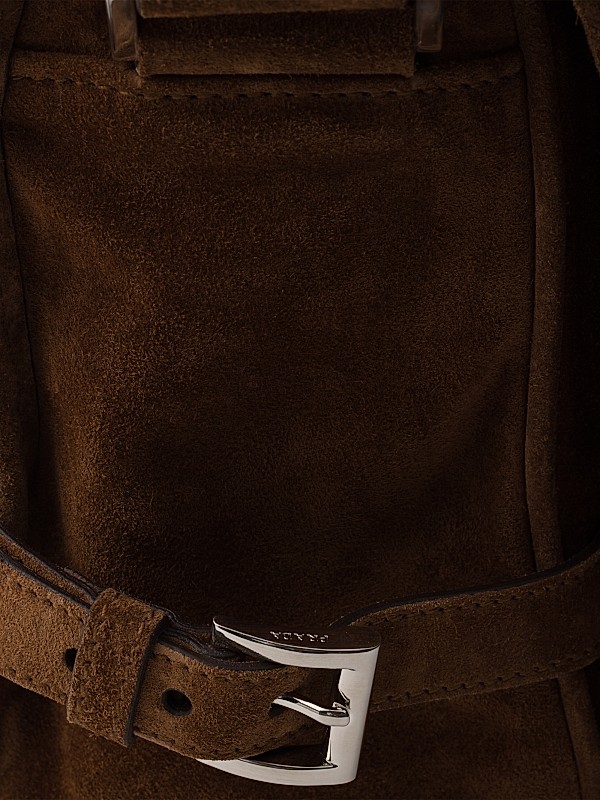 Shop Prada Suede Shoulder Bag | Saks Fifth Avenue Shop Prada Suede Shoulder Bag | Saks Fifth Avenue