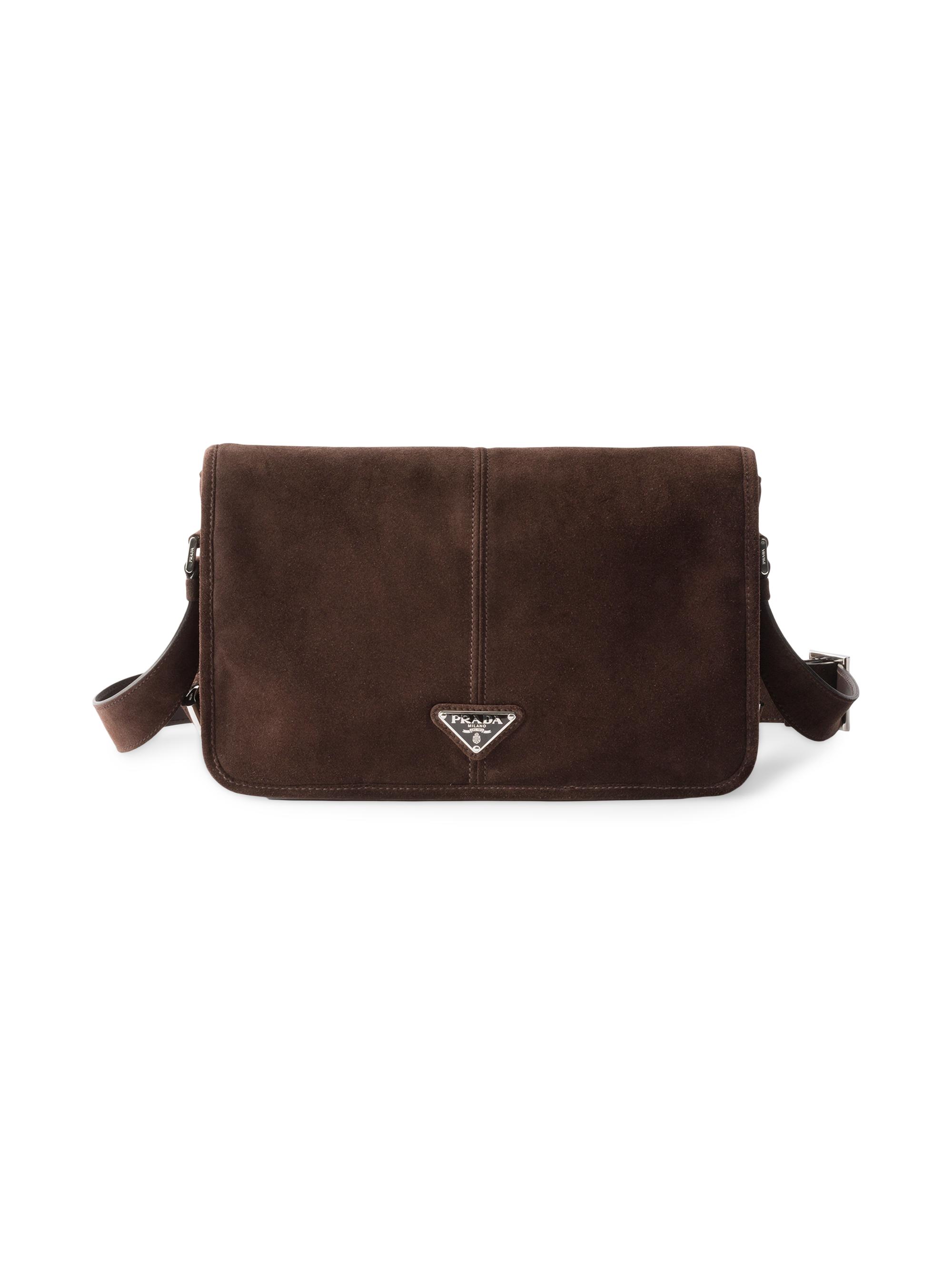 Prada Suede Shoulder Bag | Saks Fifth Avenue