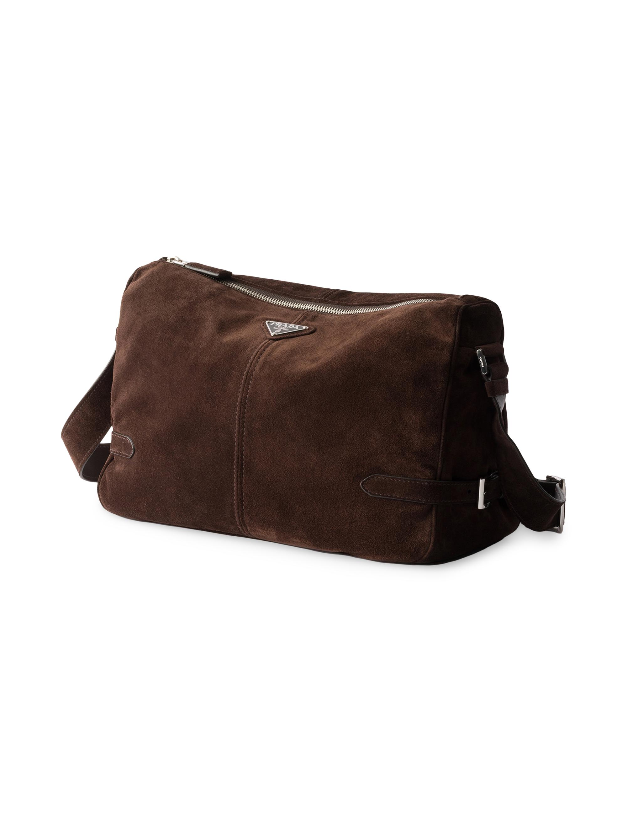 バッグ 2000s PRADA suede leather shoulder bag Prada Suede Shoulder Bag | Saks Fifth Avenue