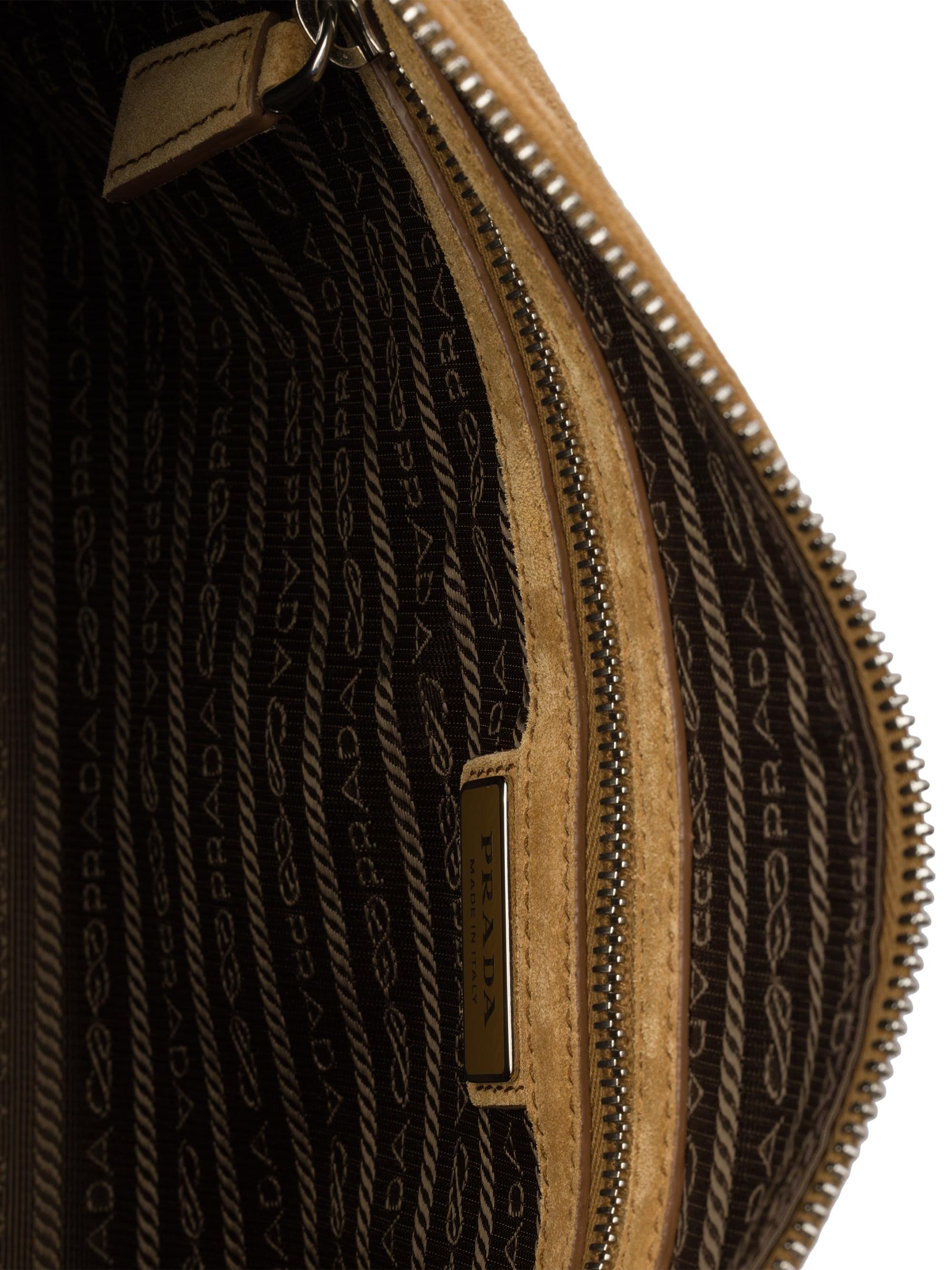 Prada Suede Shoulder Bag | Saks Fifth Avenue
