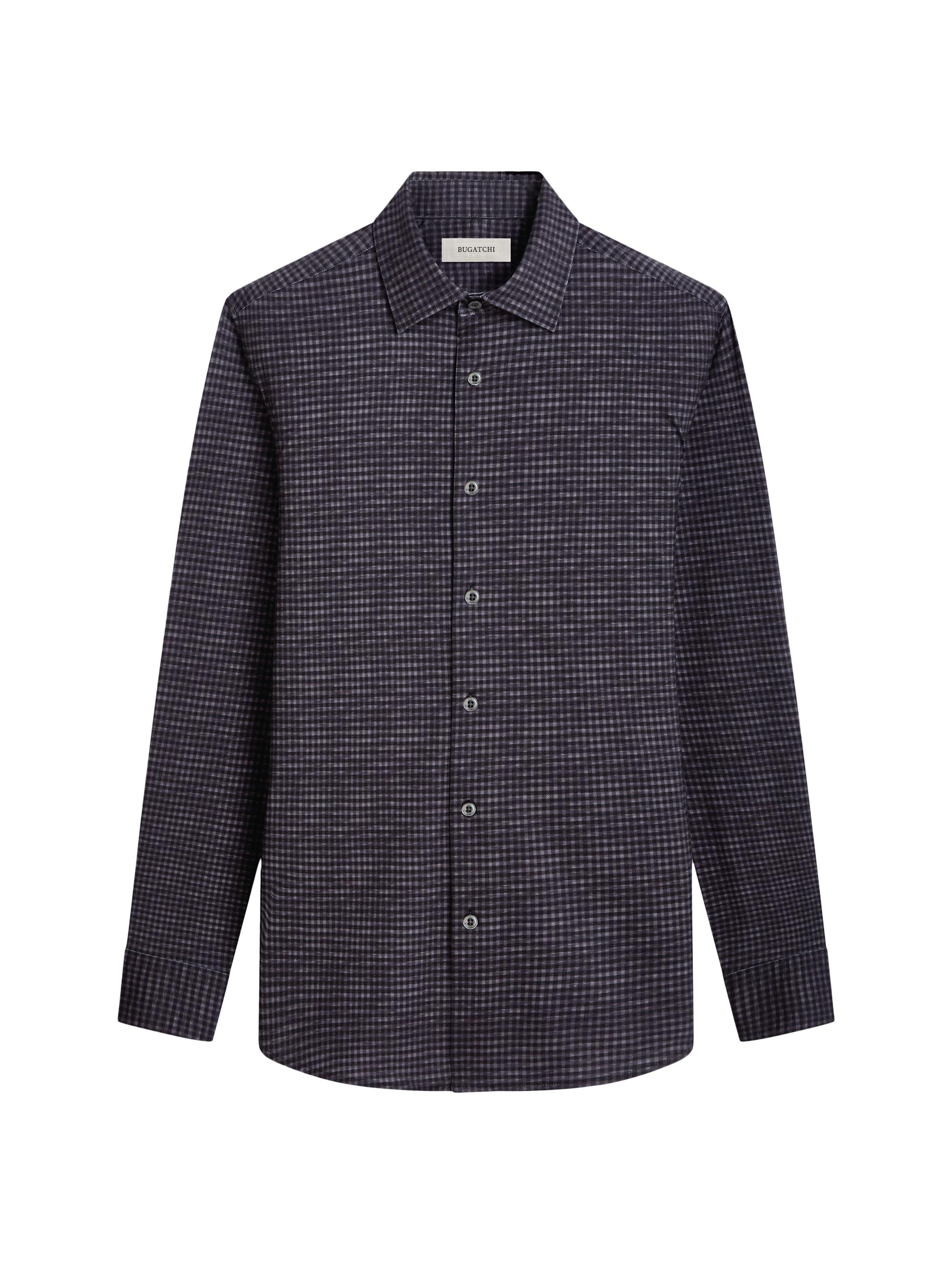 Theory Irving Shadow Plaid Flannel Shirt | Saks Fifth Avenue