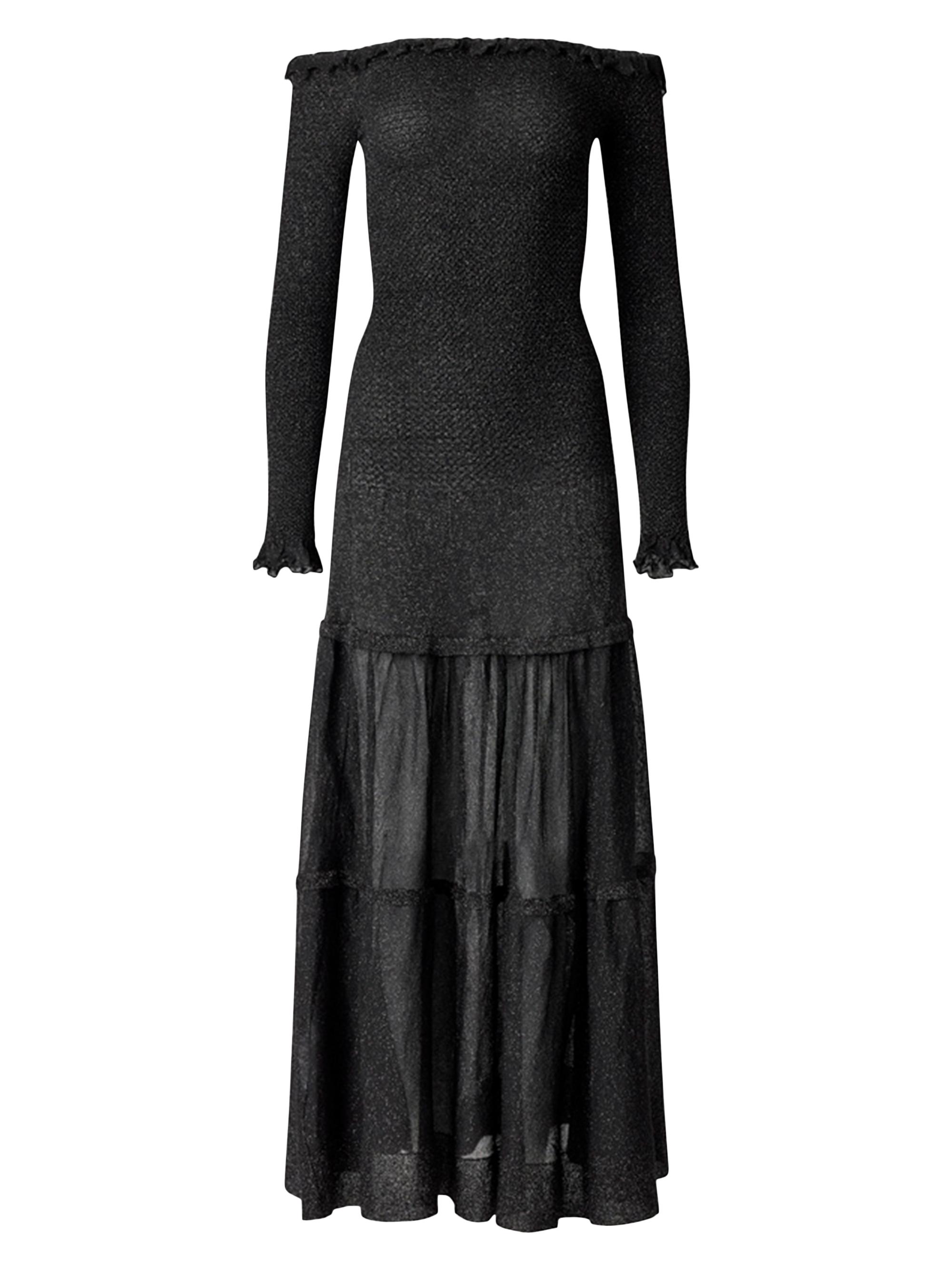 Polly Shimmery Knit Maxi Dress