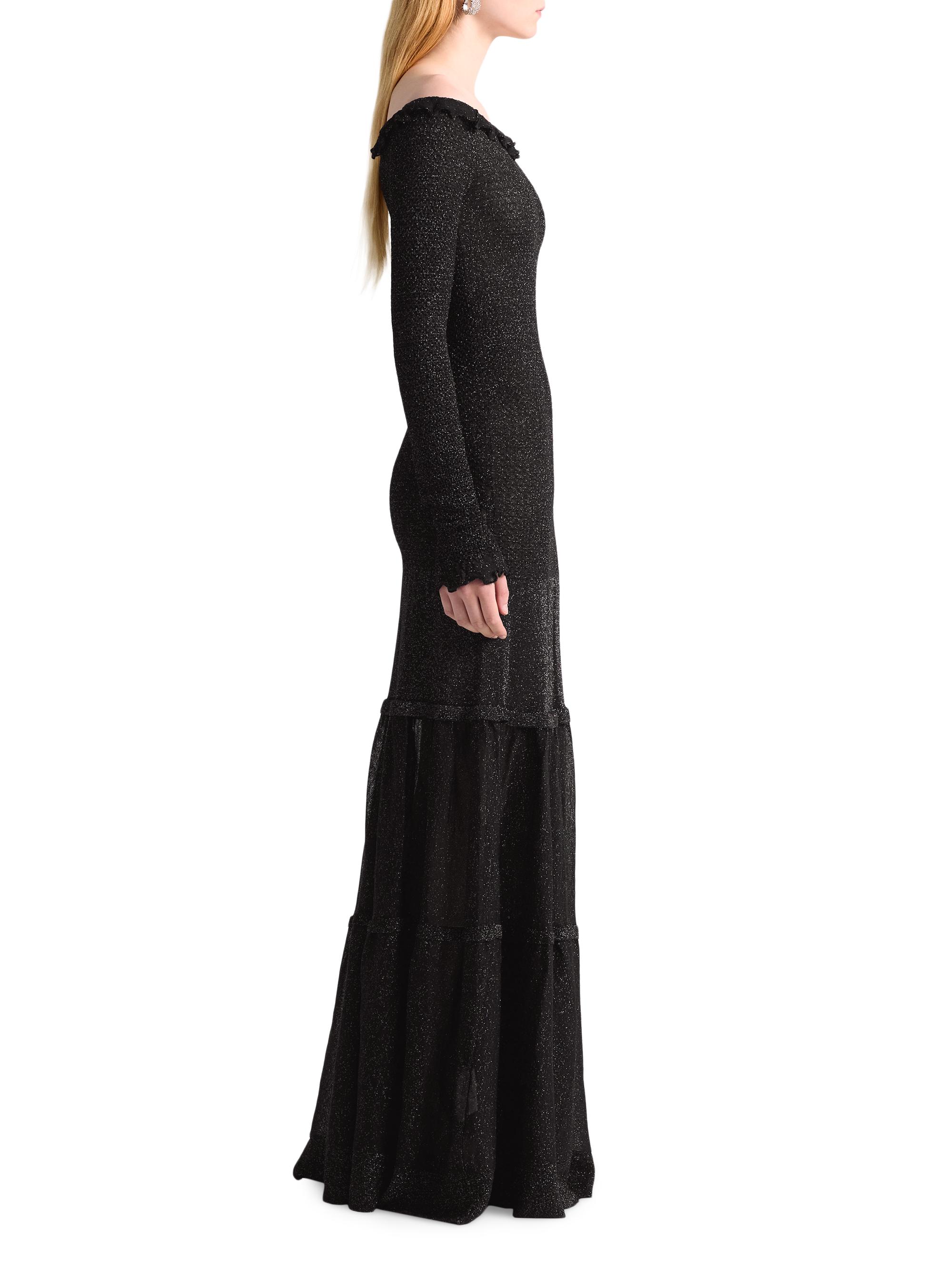 Polly Shimmery Knit Maxi Dress